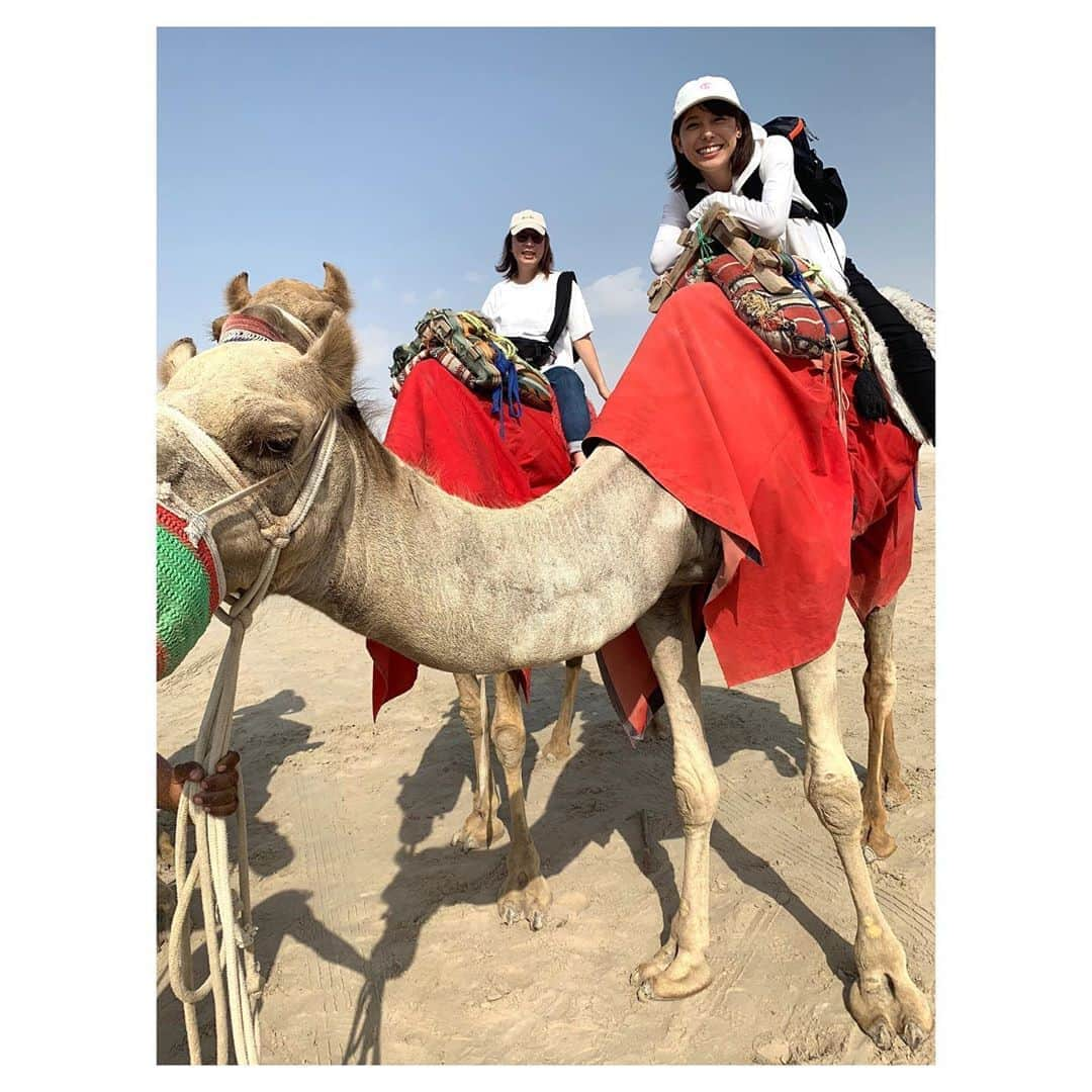 上村彩子さんのインスタグラム写真 - (上村彩子Instagram)「. . 🐪🐪🐪🇶🇦 ドーハの思い出いろいろパート② 大会が終わった次の日夜の便で帰国 だったので、自由行動タイム！ ドーハらしいところに いってきましたよ〜🐪☀️ . . #ドーハ#doha」10月8日 23時05分 - saekokamimura