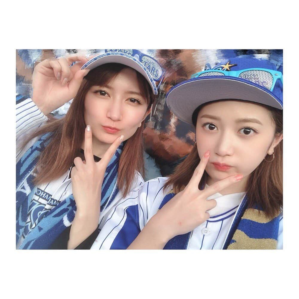 葉月ゆめさんのインスタグラム写真 - (葉月ゆめInstagram)「CLIMAX SERIES 1st. 🏟 Baystars vs. Tigers ・ ・ 初の本拠地CS 🔥 初戦を楓ちゃんと一緒に観戦しました 📣♡ 悔しかったな〜〜！ 3日間戦って残念ながらFINALには 進むことができませんでした。 ですが、本拠地初のCS開催や シーズンを2位で終えられたこと この時期までベイスターズの野球を見ることができて 個人的には大満足のシーズンでした ⚾️✨ ・ 筒香選手がメジャーに挑戦されるとのことで 来年の4番は誰になるのか、それも楽しみです 😊 来年もたくさんベイスターズ応援するぞ〜 ✌🏻☆ 一年本当にお疲れさまでした！！ ありがとうございました ☺️ #baystars #yokohamadenabaystars #climaxseries #yokohama #ベイスターズ #横浜denaベイスターズ #クライマックスシリーズ #2019 #来年も応援します #楽しみ」10月8日 23時25分 - yume_hazuki