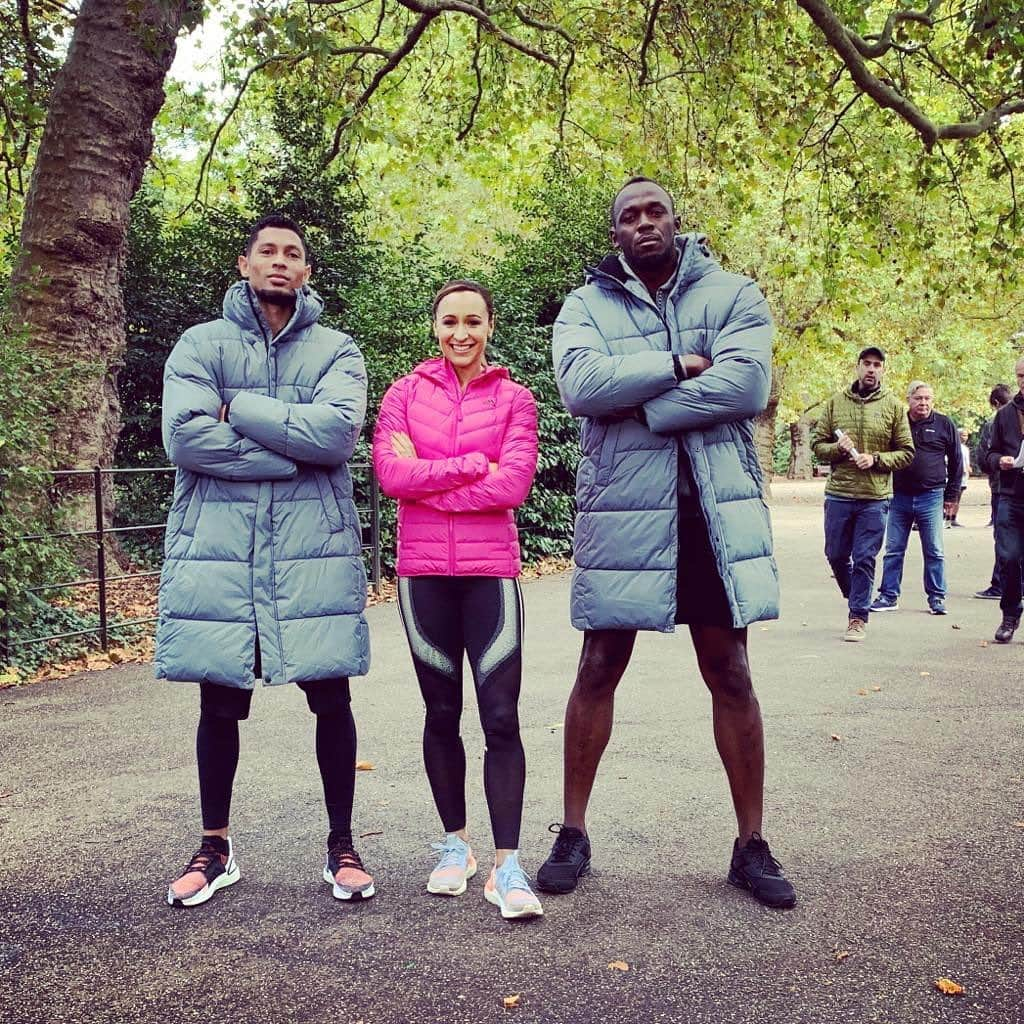 ウサイン・ボルトさんのインスタグラム写真 - (ウサイン・ボルトInstagram)「Soo much greatness in one pic  @jessicaennishill @waydedreamer #legends」10月9日 1時49分 - usainbolt