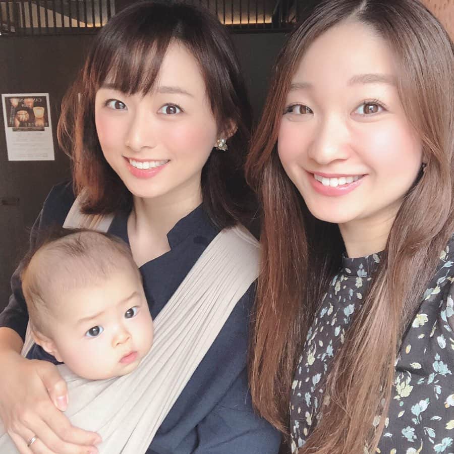 のインスタグラム：「この間新潟でお仕事だった﻿ 斎藤ひかりちゃんとランチに😊💕﻿ @hikari1027 ﻿ アーティスト活動もはじめ﻿ 今は舞台の稽古で忙しいみたい😆﻿ 同い年でご縁を頂いて10年！﻿ ﻿ 良き刺激をもらってます😊﻿ ﻿ 私も関東にいたら﻿ ひかりちゃんの舞台観に行きたいなぁ！﻿ 新潟でも開催してくれることを期待します😍﻿ ﻿ 盛れるアプリ﻿ ULIKE﻿ 息子の顔がなんか凛々しい(笑)﻿ ﻿ #友人﻿ #斎藤ひかり ちゃん﻿ #女優さん﻿ #新潟出身﻿ #息子﻿ #この時は﻿ #生後7ヶ月」