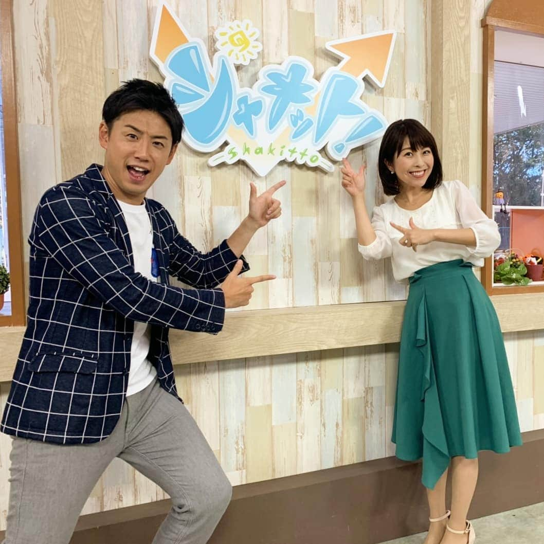 小尾渚沙さんのインスタグラム写真 - (小尾渚沙Instagram)「今朝も『シャキット！』にお付き合い頂きありがとうございました♡ . 今日もワイワイ楽しかったなー！！(^o^)／ . さて週の真ん中水曜日！ 午後も張り切っていきましょ～♡ . 17時からは『NACK Nパス』にお付き合い下さい～！ . . #シャキット #チバテレ #テレ玉 #tvk  #平松伴康 さん #小尾渚沙 #水曜日 #朝 #早起き #2時起き #朝活  #NACK5 #nパス795」10月9日 13時04分 - obi_nagisa