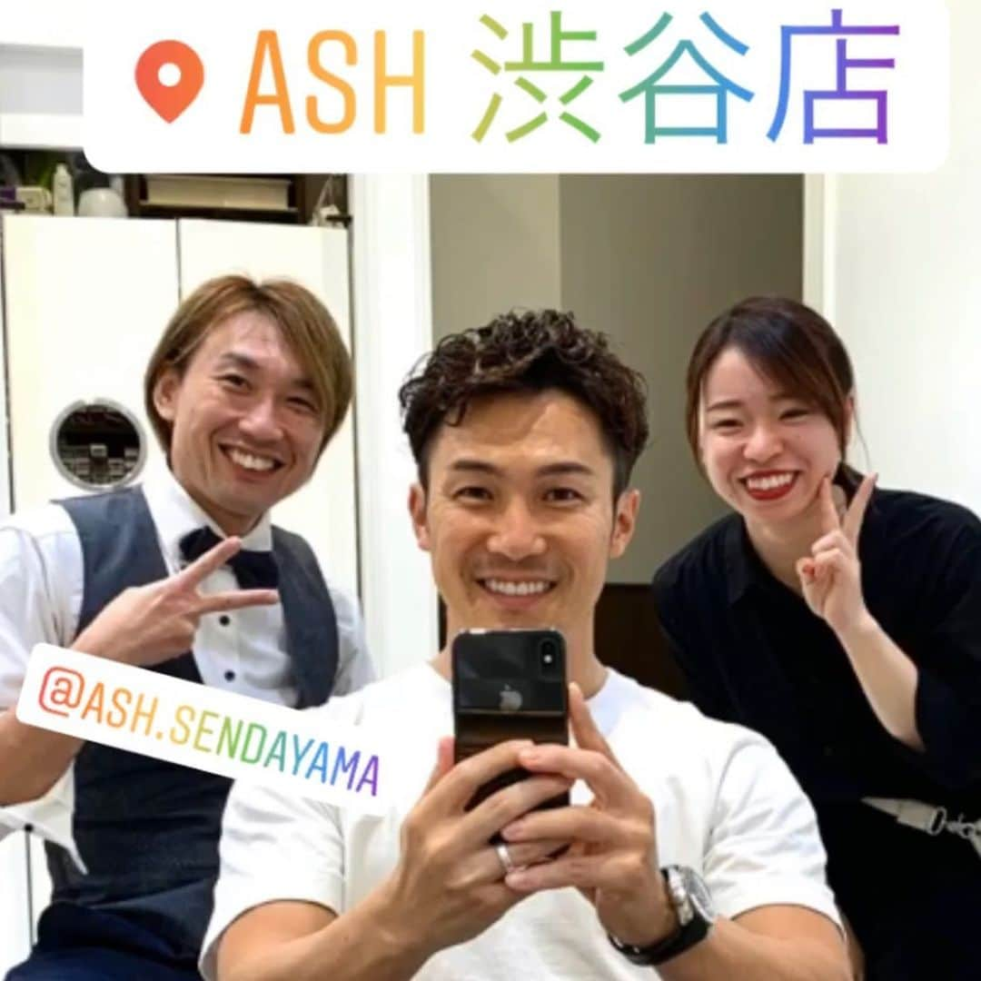 加藤条治さんのインスタグラム写真 - (加藤条治Instagram)「Ash渋谷にてカット、パーマ。 @ash.sendayama さんいつもありがとうございます！」10月9日 18時18分 - jojikato0206