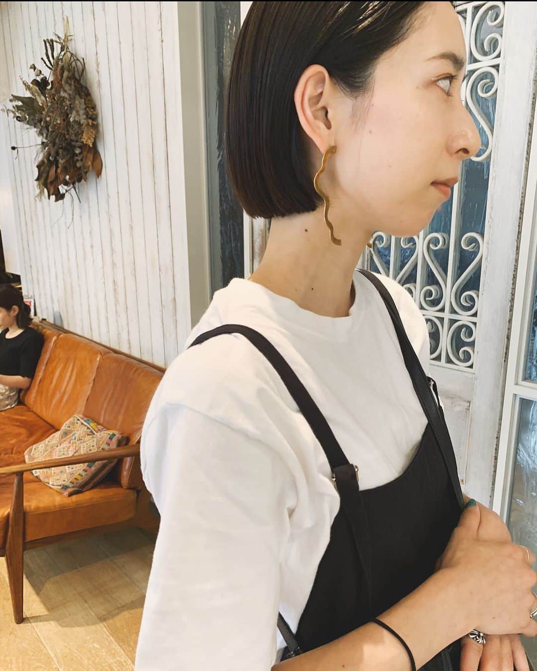 のインスタグラム：「シンプルボブはラインで魅せる ✂︎💫」