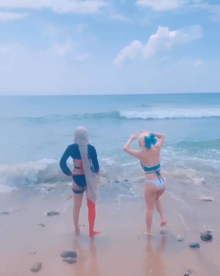 千尋のインスタグラム：「嘻嘻😜  #fategocosplay #fatego #cosplaygirl」