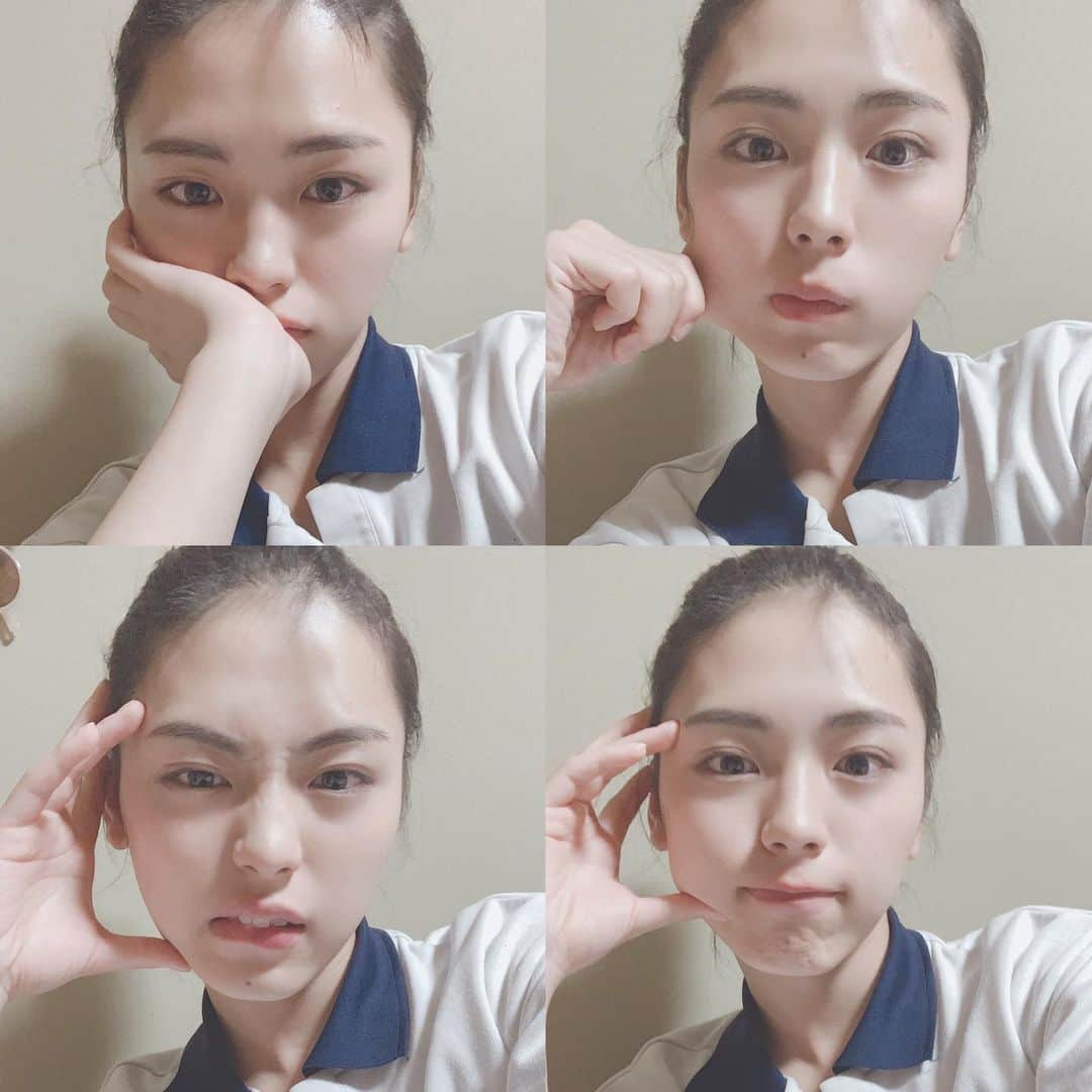 井手上漠さんのインスタグラム写真 - (井手上漠Instagram)「オールバックですこんにちわ🤷🏿‍♀️」10月9日 20時34分 - baaaakuuuu