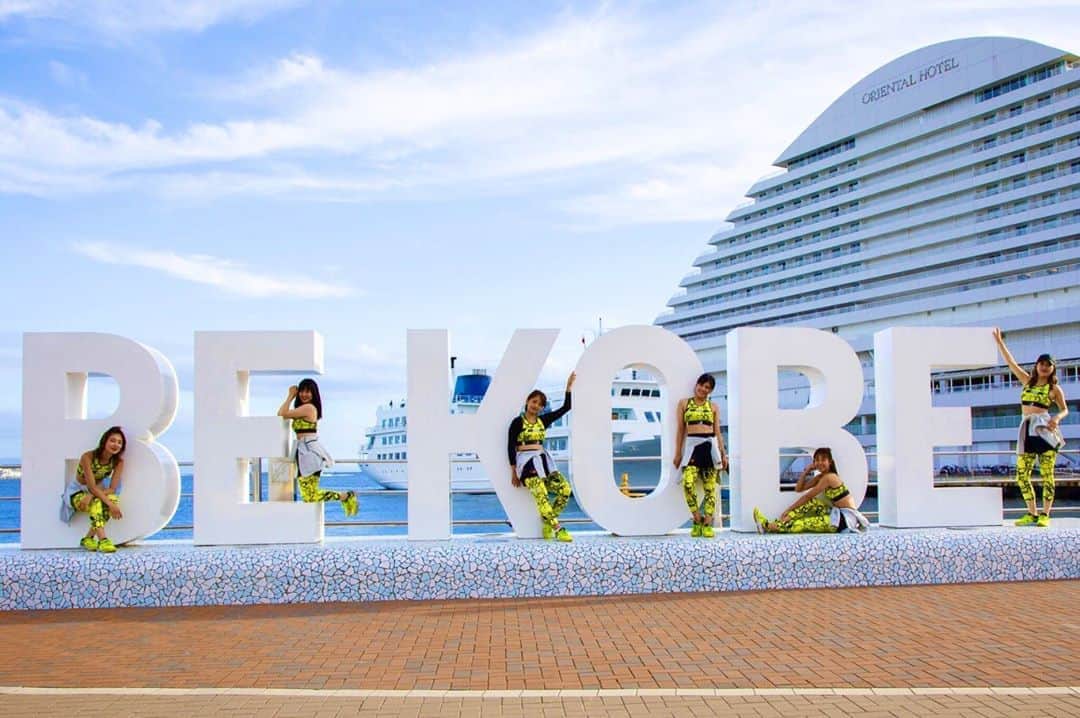 橘ひなたのインスタグラム：「💭🚢 * BEKOBE * * #bekobe #神戸 #メリケンパーク #BODYMAKER  #FIVES #FIVESタグラグビー #トライガールズ #ラグビーワールドカップ2019 #インスタ映え」