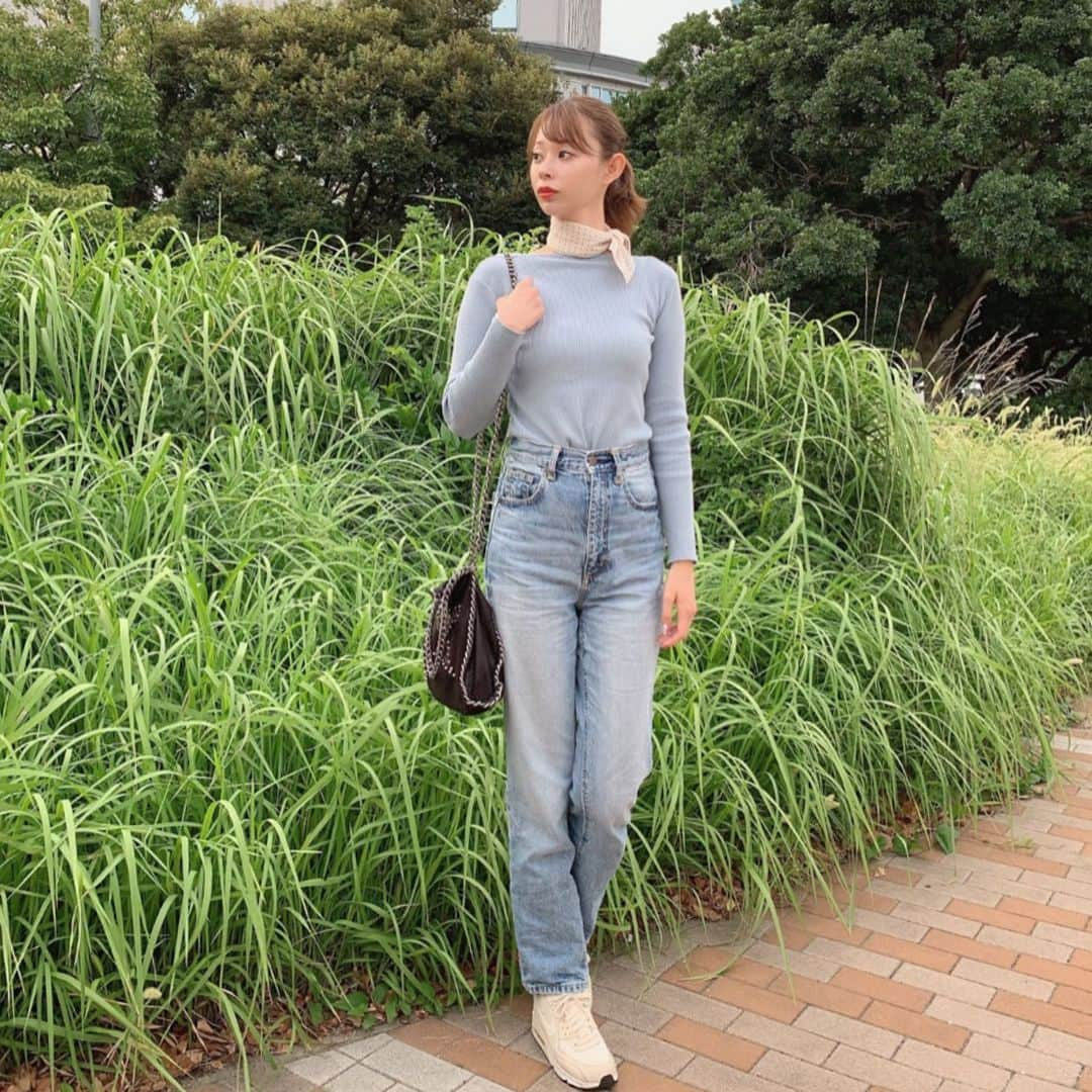 karen okajimaさんのインスタグラム写真 - (karen okajimaInstagram)「ㅤㅤㅤ ㅤㅤㅤ こないだのカジュアルコーデ😇 お気に入りトップス❤️ こういう淡い色すき🥰✨ ㅤㅤㅤ  #envylook #ootd #envylook_japan #おかじコーデ #岡島かれん」10月9日 21時14分 - karenokajima0318