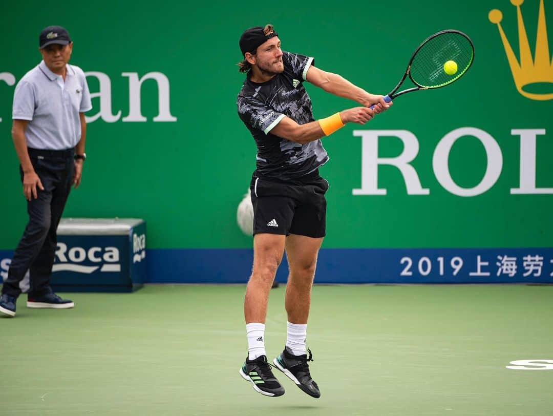 リュカ・プイユさんのインスタグラム写真 - (リュカ・プイユInstagram)「Frustrating loss obviously today... It is how it is... 😩 See you next year @rolexshmasters ! #Next #SeeYouSoonStockholm ( 📸 Rolex Shanghai Masters : Mike Frey / TPN)」10月9日 21時43分 - lucaspouille