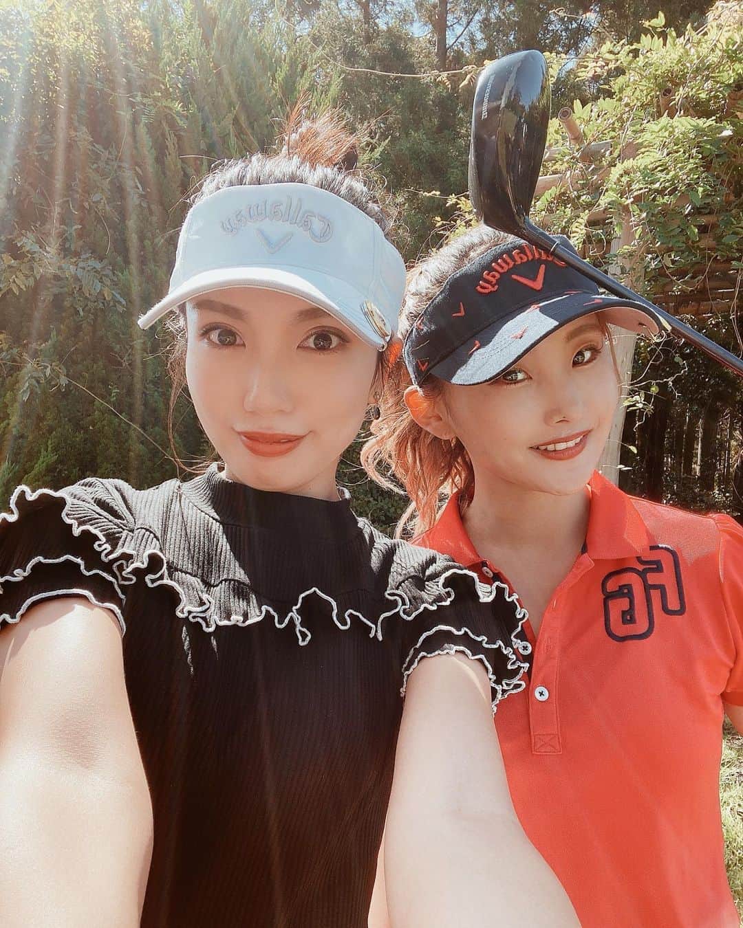 吉田愛璃のインスタグラム：「. . (♡´౪`♡)ℓσνє  @rinotokyo 💋💋💋 @pococha_jp  #golf #ゴルフ女子 #ゴルフコーデ #ゴルフ部 #ライバー #ライブ配信 #pococha #遊びにきてね #singer #dancer #model #趣味はゴルフ #最高の季節 #はよまた行きたい」