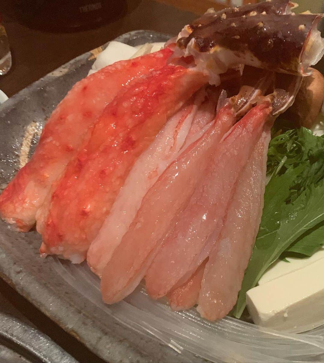 楊原京子さんのインスタグラム写真 - (楊原京子Instagram)「蟹三昧な幸せな夜🌙 なんて美味しいの!! ・ ・ #🦀　#蟹料理　#蟹鍋　#蟹しゃぶ　#蟹づくし　#麻布諒 #食欲の秋　#幸」10月10日 0時04分 - kyoko.yanagihara