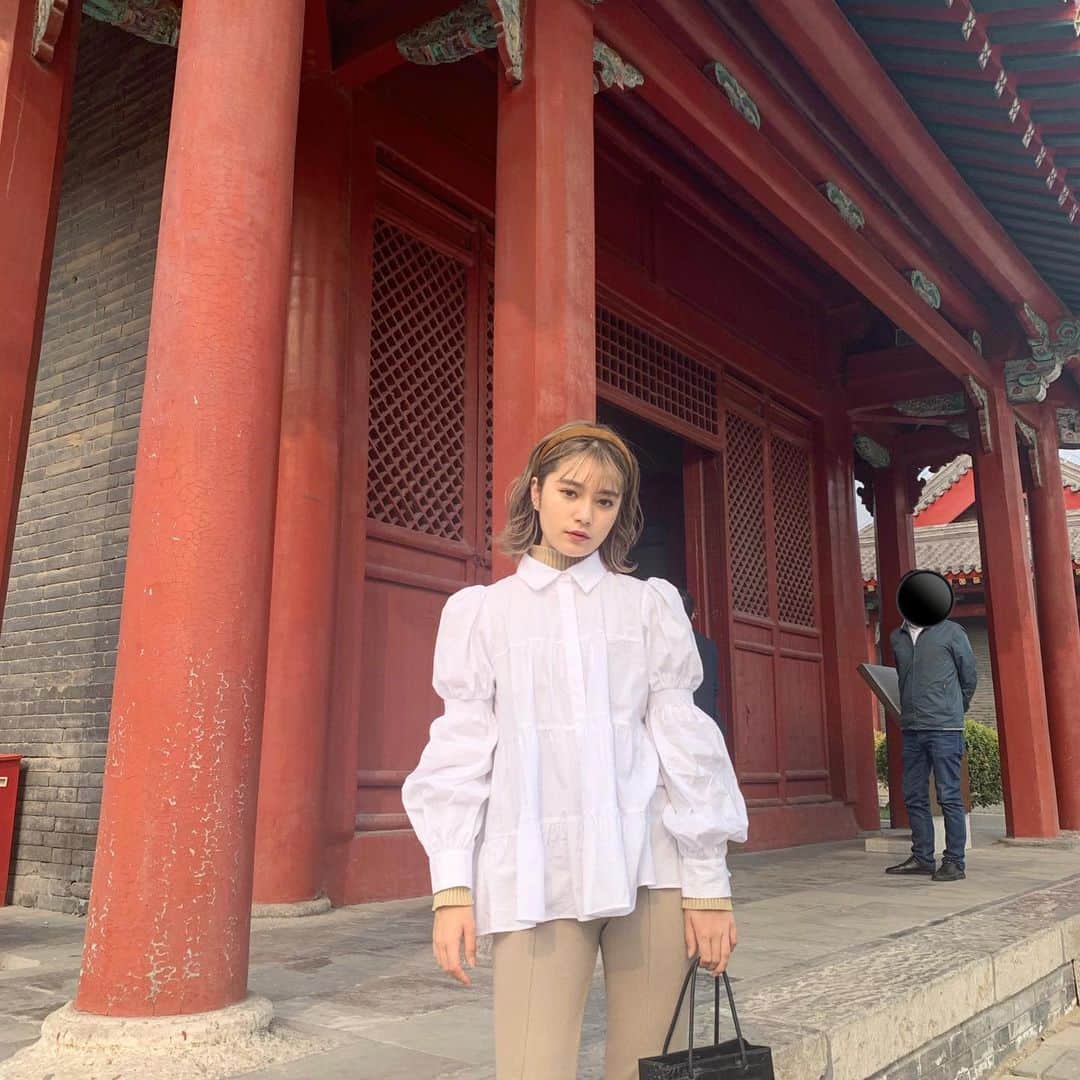 浪花ほのかのインスタグラム：「、 、 、  很开心🧡🧡」