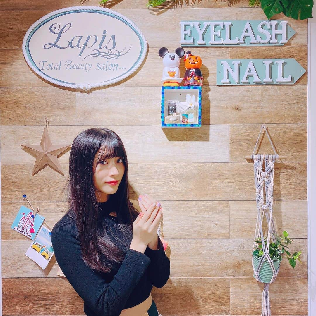 根岸愛さんのインスタグラム写真 - (根岸愛Instagram)「newネイル💅 今回はパープルいれました🍇 パールも可愛い☺️ Lapis新宿店さんにて 担当はmanamiさん(@lapis_manami )です🥳 #nail #lapisnail #autumn #autumnnails #purple #purplenails #ネイル #ハンドネイル #秋ネイル」10月24日 19時42分 - negishiai927