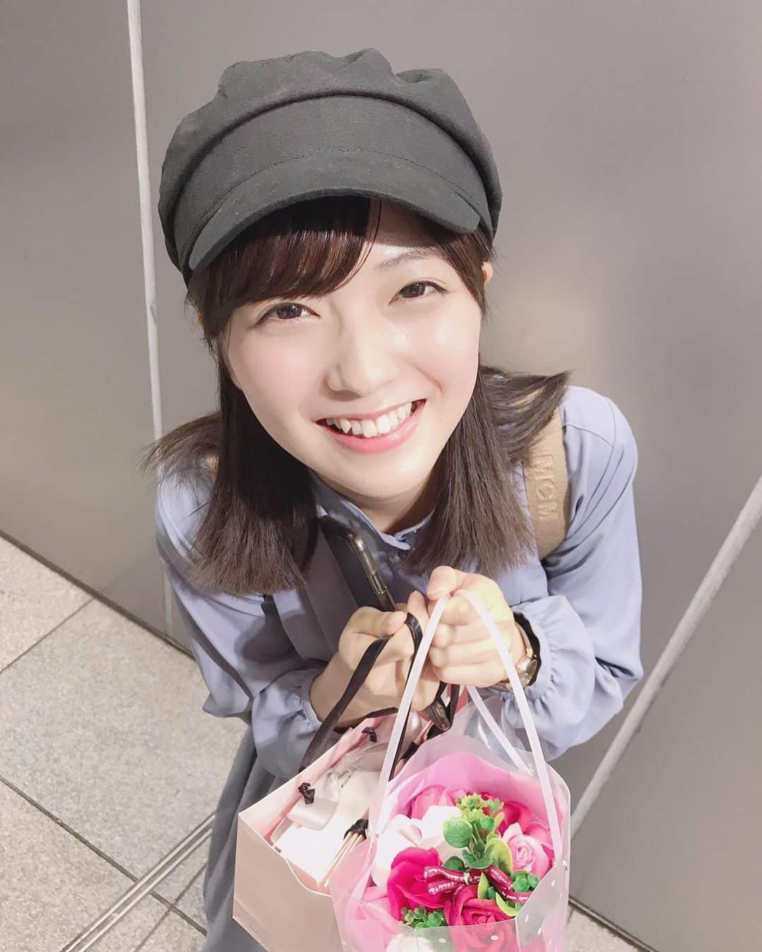 工藤美桜さんのインスタグラム写真 - (工藤美桜Instagram)「昨日は舞ちゃんday🥰 なんとですね、お誕生日のサプライズもしてくれて…めちゃめちゃ幸せだったの〜！❤︎ #まいちゃん⠀ #ありがとうございました ⠀ #好きです ⠀ #本当に可愛いんですよね ⠀ #お酒もちょこっと飲めましたよ ⠀ #幸せ全開 ⠀」10月24日 11時39分 - mmio_kudo