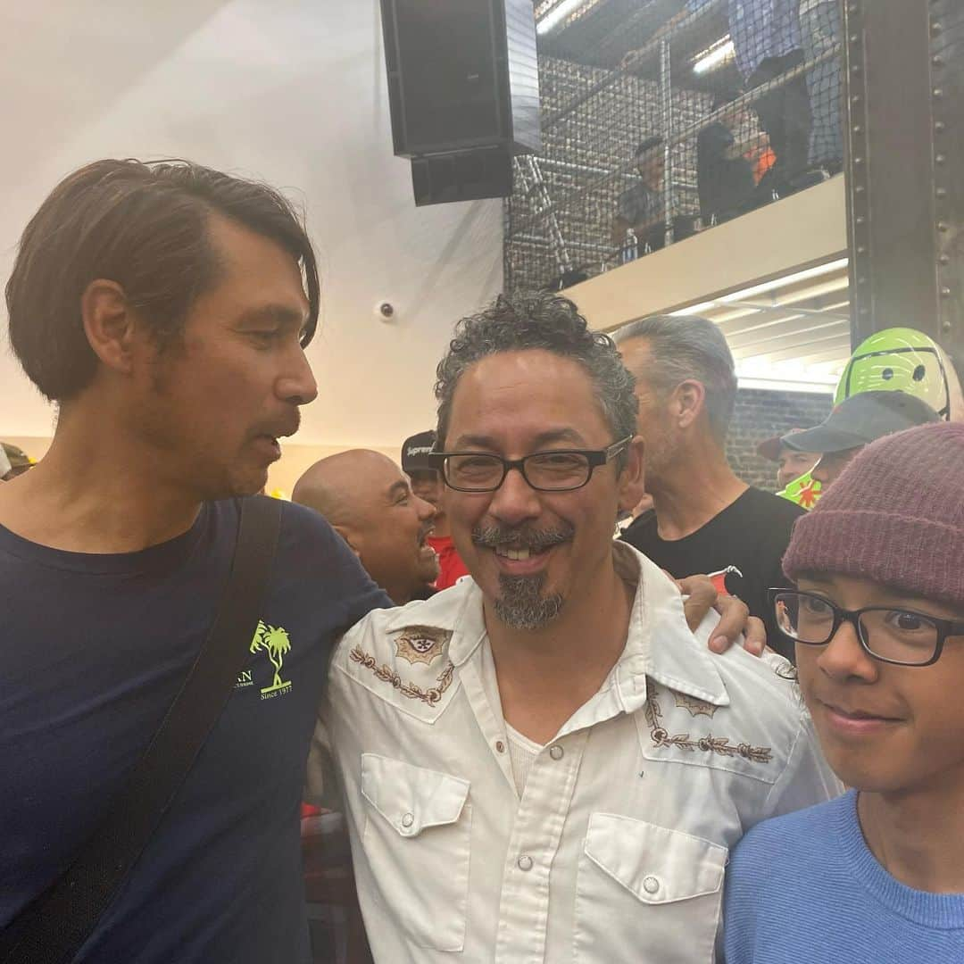 野村訓市さんのインスタグラム写真 - (野村訓市Instagram)「San Francisco finest @supremenewyork ゲレロおじさんとバリーさん　@tommyguerrero @barrymcgeeart」10月24日 12時40分 - kunichi_nomura