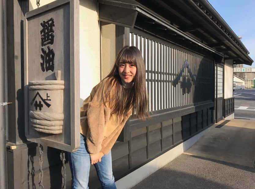 布施柚乃さんのインスタグラム写真 - (布施柚乃Instagram)「醤油工場 #ヤマサ  工場見学はできない日でして 残念ながら、、。 #あ #ひょっこりはん#いつかの#おじいちゃんち#ゆのぴく🐰  2019.2.11」10月24日 14時35分 - yuno.fuse