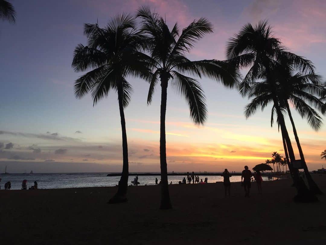 松浦孝亮さんのインスタグラム写真 - (松浦孝亮Instagram)「ハワイでこの景色が1番好き #lovehawaii  #bestviewofhawaii  #diamondhead  #waikiki」10月24日 20時49分 - ko_matsuura