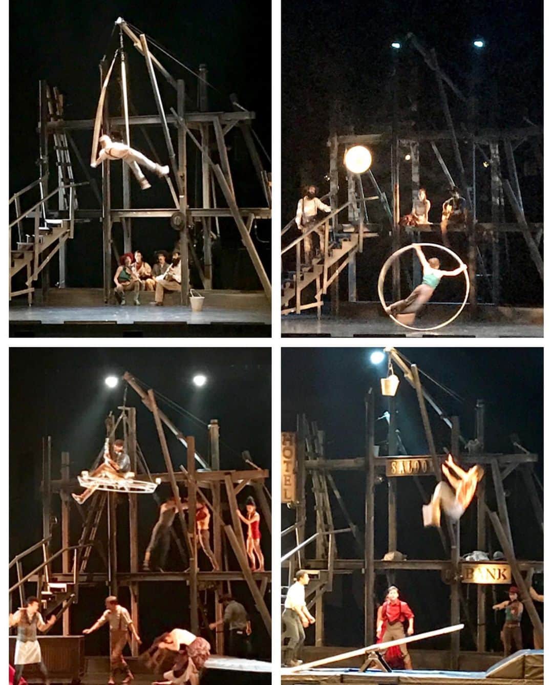 中道あすかさんのインスタグラム写真 - (中道あすかInstagram)「今日は、 #シルクエロワーズ の公演の ゲネプロにご招待いただきました🥰💕 . . .  シルクエロワーズって知ってる⁉️ .  世界50ヶ国‼️ 350万人以上を熱狂させた、 サーカス・エンターテインメントなんですが、 . .  なんと日本公演は、6年ぶりだそうで、 ファンにとっては、 待望の待望の待望ーーーーっの 日本公演‼️‼️ . . .  私は、今回初めて見たんですが、 ほんと、#ミュージカル と#サーカス の 融合って感じで、 とにかく凄かった〜っ😆❤️ . . .  西部開拓時代の酒場（サルーン）を 舞台にした内容だったんですが、 . . アーティストさん達のサーカスアクトが 凄いのはもちろんだけど、 . スリリングなだけじゃなくて、 ひとつひとつの動きや表情が ほんとに素晴らしくて、 .  ひとつのストーリーを見ている中で、 アクロバティックなサーカスも出てくるって感じ‼️ . . でも、台詞があるストーリーって わけではないから、 子供ちゃんでも大丈夫☺️💕 . . .  最後のシーソーを使った アクロバットなんて もうーーーーヒヤヒヤもんで 手に汗握りました🤣🤣‼️ . . .  特別に許可をいただいて、 撮影させていただけたので、 どんな感じだったかは、 スワイプして見てみて☺️♥️ . (ネタバレしすぎないよう、写真だけにしとくw) . . .  アクロバティックなだけじゃなくて、 ダンスとか、 コミカルなパントマイムもあるから、 . . 子供👶も大人👩も、 カップル👭も家族👨‍👩‍👧も、 . . み〜んなが楽しめる内容です🥰❤ . . .  本日はゲネプロということで 一足先に拝見させていただきましたが、 . . 上演は、明日10/25(金)からスタート‼️ . . .  11/4(月)まで公開しているので、 是非ぜひ貴重な機会なので 観に行ってみて🥰♥️ . . . .  #サーカス #ミュージカル #シルクエロワーズ #サルーン #東急シアターオーブ #稲妻のサーカス #PR #観劇#感動#レジャー#デート#おでかけ#渋谷#渋谷ヒカリエ#芸術の秋#子連れ#東京#tokyo#shibuya#渋谷#ママコーデ #トレンチコート#トレンチコートコーデ  #読者モデル#読モ#インスタグラマー#アラサー#アラサーコーデ」10月24日 17時20分 - asuroom