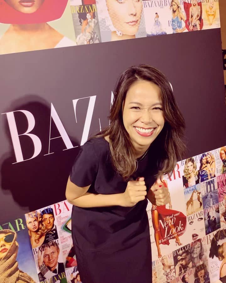 坂倉アコのインスタグラム：「I am going to be doing a black carpet interview for @harpersbazaarjapan event🎤✨ ハーパーズバザーのブラックカーペットのインタビューをさせて頂きます🎤 Kokiさんなど豪華なゲストが登場します。 #harpersbazaar #interview #栄倉麻桍 #work」