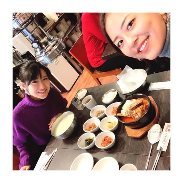 長沢美月さんのインスタグラム写真 - (長沢美月Instagram)「楽しかった〜！ 話しが尽きないわー✨ #ブログ更新しました #ランチ #骨ヘジャンク #韓国料理」10月24日 18時45分 - _mizuki_0212