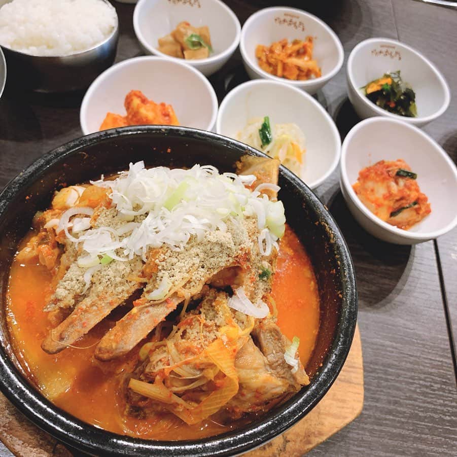 長沢美月さんのインスタグラム写真 - (長沢美月Instagram)「楽しかった〜！ 話しが尽きないわー✨ #ブログ更新しました #ランチ #骨ヘジャンク #韓国料理」10月24日 18時45分 - _mizuki_0212