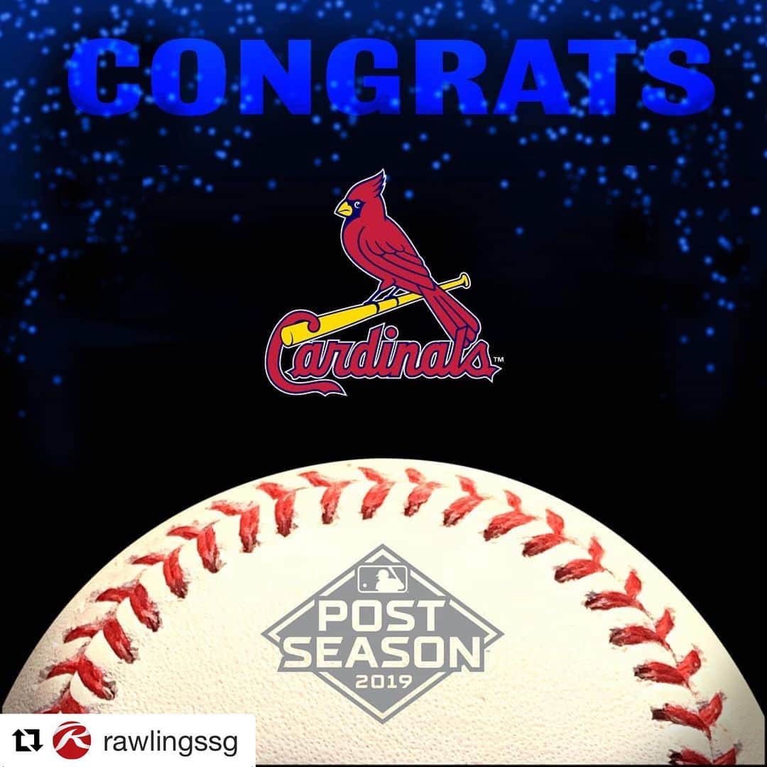 Rawlings Japanさんのインスタグラム写真 - (Rawlings JapanInstagram)「#Repost @rawlingssg with @get_repost ・・・ The @cardinals just crushed their way into the #NLCS! Who do you want the Cardinals to play in the NLCS? #Postseason @rawlings_japan_llc」10月10日 11時19分 - rawlings_japan_llc