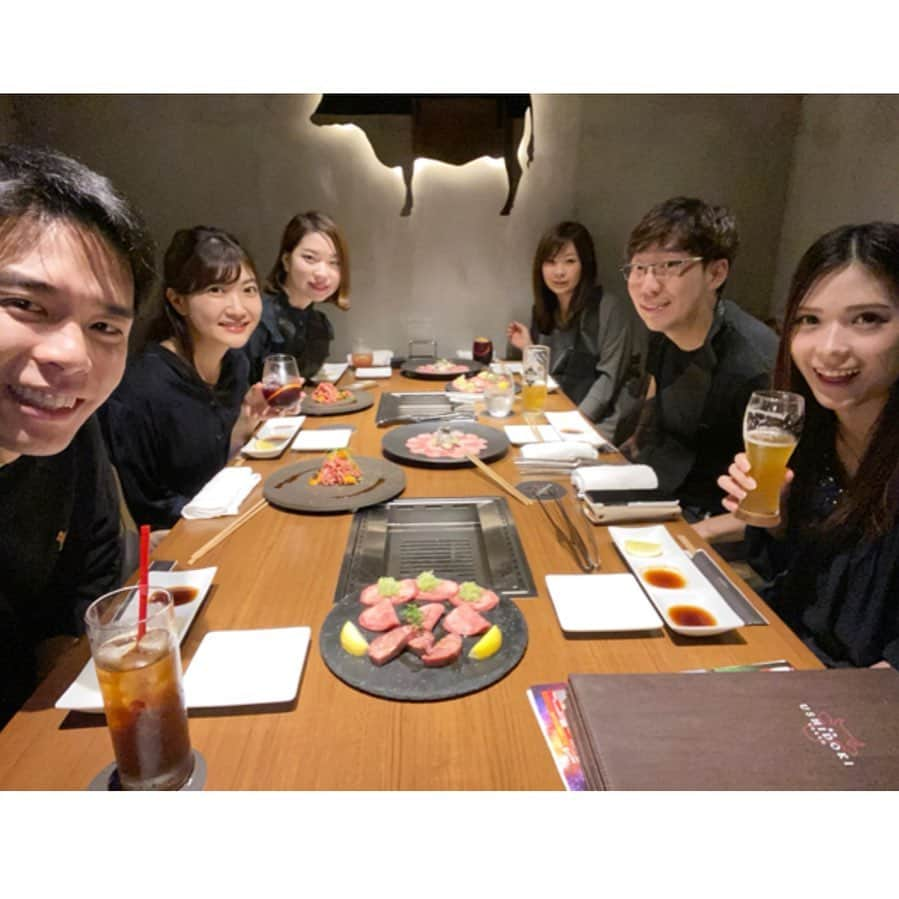 大見さなえさんのインスタグラム写真 - (大見さなえInstagram)「メニュー開発に携わった焼肉屋さん﻿ 表参道『焼肉 USHIDOKI』前半☺️🥓💓﻿ ﻿ まずは、USHIDOKIユッケ！﻿ 女性人気！雲丹、キャビア、カラスミ等、海の素材とのマッチング✨﻿ 生肉好きにはたまらない🤤🥓﻿ ﻿ ・黒毛和牛フィレ芯の塊焼き﻿ 塊肉をブランデーで焼き上げるスタイル🔥﻿ しっとり柔らかのフィレ肉に、トリュフと卵黄を絡めて♪﻿ ﻿ ・黒毛和牛カルビ プルコギ焼き﻿ 上質なカルビをサムギョプサル風に🥓﻿ ﻿ 東京きてから仲良くしてもらってるメンバー﻿ (月1お肉会)が食べにきてくれた😍﻿ ちなみに！！10月18日〜10日間 立川の"肉フェス"も出るお店😍 お肉いっぱい食べたから後半に続く😎🥓﻿ ﻿ #ushidokitokyo #ushidoki #焼肉 #神宮前グルメ ﻿ #めぐログ_表参道 #肉女子 #肉テロ﻿ #yakinhku #meat #beef #めぐログ_表参道﻿ #表参道グルメ #表参道 #pixelで撮影 #お肉﻿ #肉 #生肉 #うにく #うしどき #ウシドキ」10月10日 11時56分 - tabe_megumi