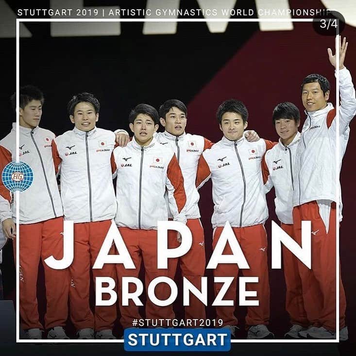 谷川翔さんのインスタグラム写真 - (谷川翔Instagram)「団体銅メダル 東京につなげます 応援ありがとうございました」10月10日 7時55分 - kakerutanigawa
