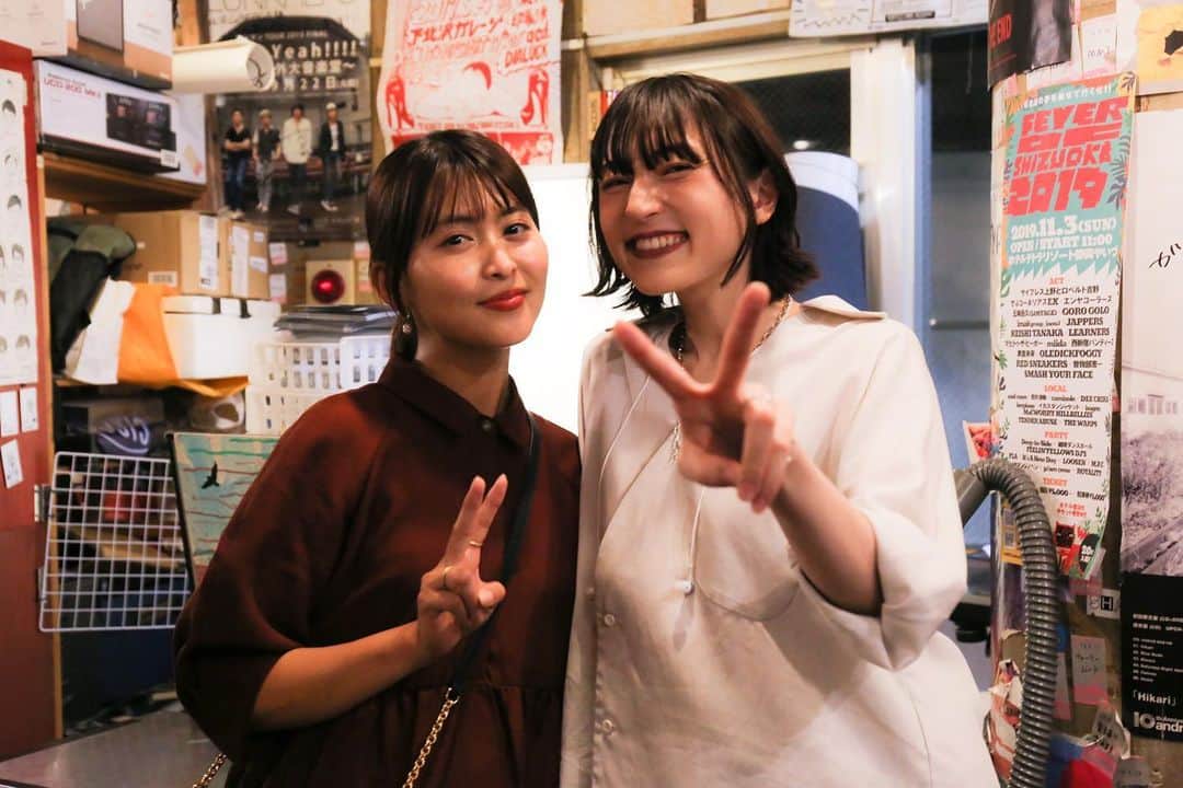 沙田瑞紀さんのインスタグラム写真 - (沙田瑞紀Instagram)「だいすきなゆうき😺💘. garage遊びに来てくれてありがとう なんでも果敢に挑戦するバイタリティあふるる彼女に いつも元気をもらってます🧚‍♂️. miidaでゆうきのラジオに出るのが今の目標だよ。 #三原勇希 #miida」10月10日 8時36分 - mizuki_masuda