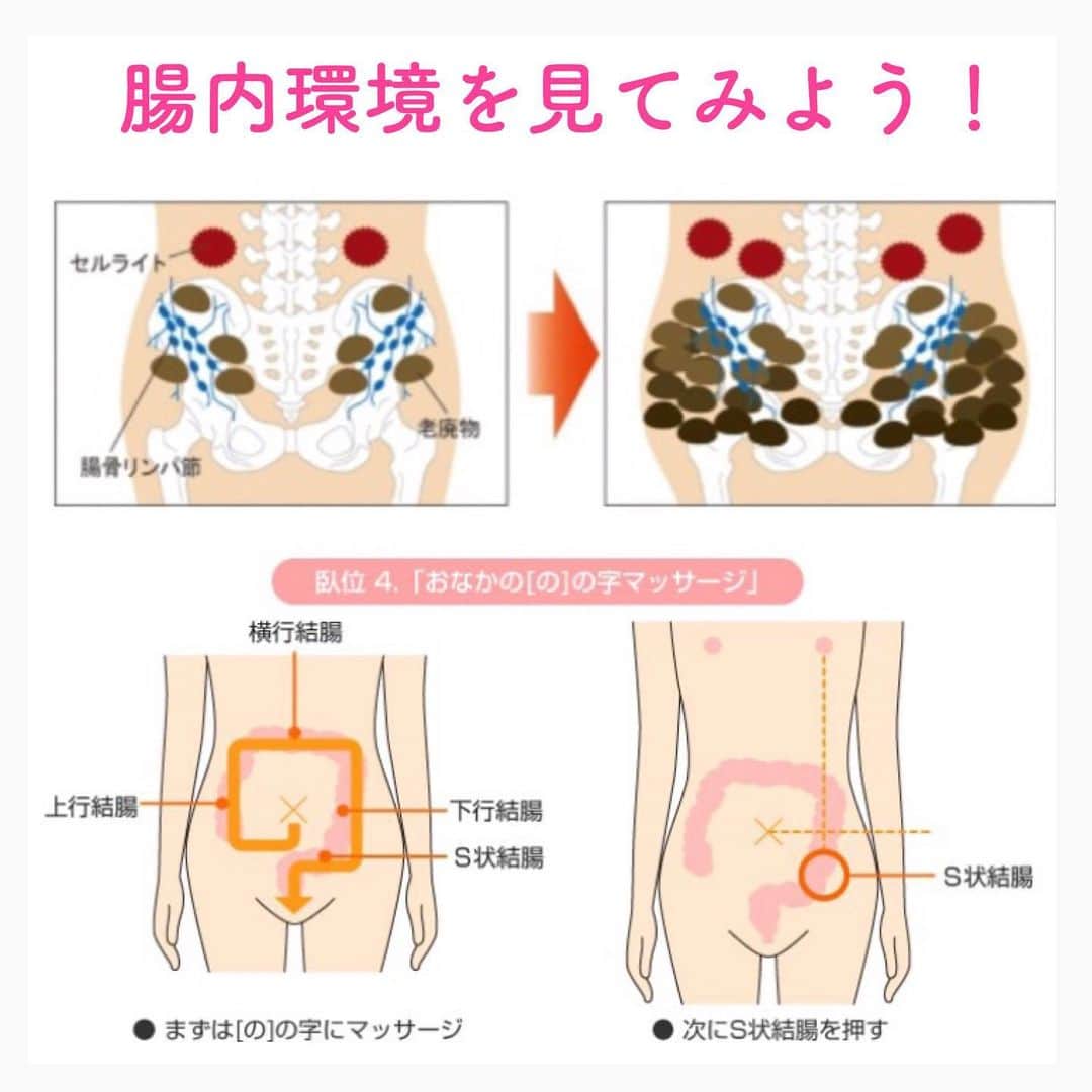 笑顔をリフォームする@健康小顔職人のインスタグラム：「． 腸内を改めて見てみるとこんな風に便は溜まってるんですね！驚きです。 ． 確かにおヘソを中心に冷たく硬い場所は悲しいですが老廃物がセルライト化もしています。 ． 画像のお腹のマッサージを参考に硬く冷たい表面をゆっくりマッサージしてあげましょう。温かくなってきたら老廃物が柔らかくなってきているので、ソケイリンパに流しましょう！ ． そして、便が溜まりやすい腸の四隅も優しくマッサージして腸内環境を整えてあげましょう！ ． ． 沢山の幸せな笑顔が世界中に溢れますように✨ ． ． 🍀リフトアップクリーム&ボタニカルオイル ネットショップにて発売中 https://yushian.thebase.in/ baceアプリ→小顔職人で検索🔍 ． ． 💆🏻‍♀️心美体を整える「小顔整顔トリートメント」 👰ブライダル小顔🤰マタニティ小顔＆足リフレ ♨️代謝を上げる「Hot&Coldストーンリンパマッサージ」 ご予約はプロフ🔗→HP→予約サイトへ！ ． ． ✨気を整えて心と体を健康に！チャクラエネルギーセラピー ※Hペッパー等の予約サイトからは予約できません。ご予約は必ずホームページからお願いします(プロフ🔗) ． ． 💟あなたも小顔職人になれる👍 小顔職人養成スクール！スクール生募集中！詳細・お申込はプロフ→HP→小顔養成スクールへ！ ． ． #腸内環境#お腹マッサージ #幸せはいつも自分が連れてくる #笑顔は世界を明るくする #皆んなでハッピーになろう #自分を愛そう #世界が愛で溢れますように #自然治癒力は素晴らしい  #健康な小顔になろう #体温を上げて代謝を上げよう #心身共に整ってこそ美容 #笑顔をリフォームする小顔職人 #いつもご覧頂きありがとうございます  #happylife #happiness #happysmile #health #Wellness #wellnessblogger #loveyourself」