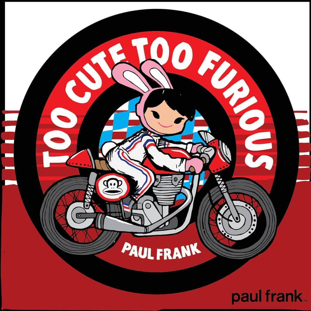 ポールフランクさんのインスタグラム写真 - (ポールフランクInstagram)「Too Cute, Too Furious #paulfrank #BunnyGirl #PFmotorcycleclub」10月10日 20時07分 - paulfrankpix