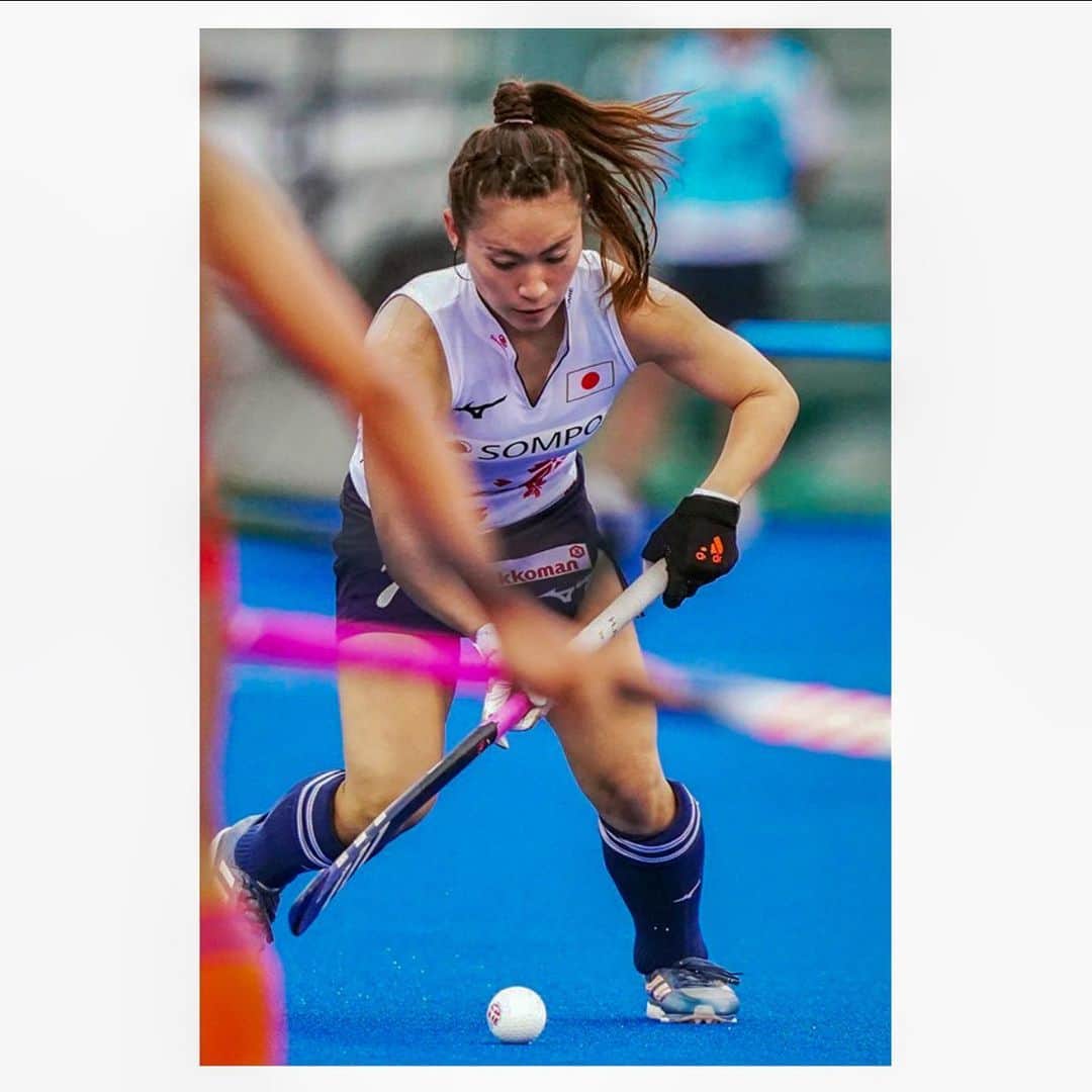のインスタグラム：「_______________________________________________ 🏑🌸 Photo by @eiji.nakamura  #fieldhockey #フィールドホッケー  #さくらジャパン #代表合宿  #東京オリンピック #tokyo2020」
