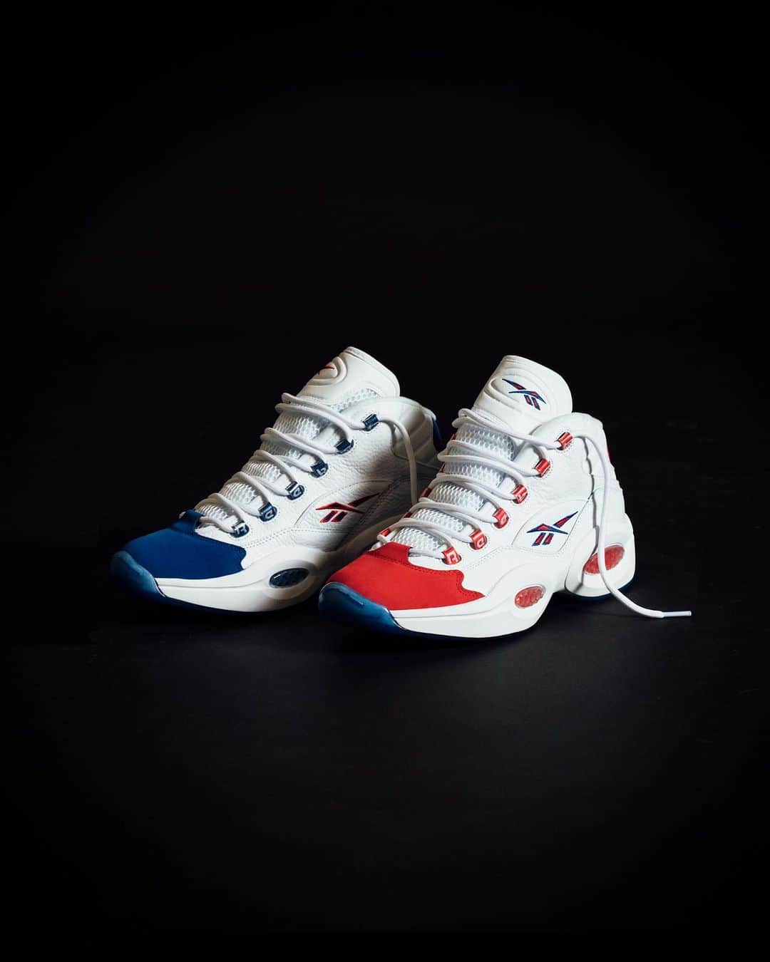 UNDFTDさんのインスタグラム写真 - (UNDFTDInstagram)「From signature shoe to cultural icon. The Reebok Question Mid “Double Cross,” inspired by A.I.’s infamous crossover against some of the greats of his time, drops Friday 10/11 at All Undefeated Chapter Stores」10月10日 12時16分 - undefeatedinc