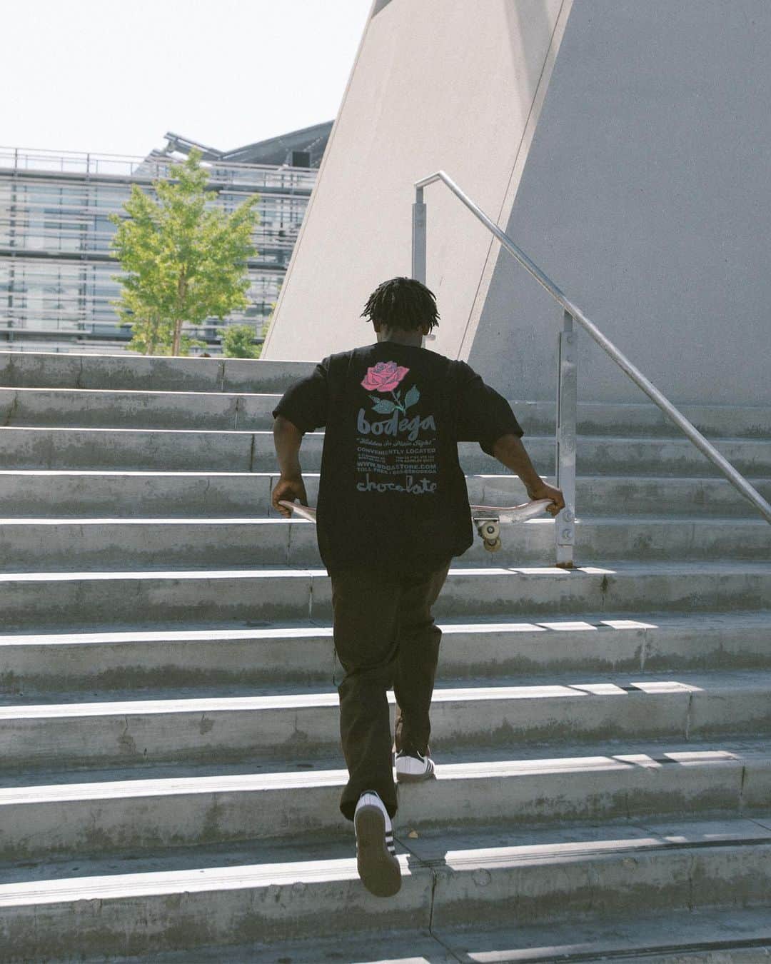 HYPEBEASTさんのインスタグラム写真 - (HYPEBEASTInstagram)「@hypebeaststyle: @bodega has teamed up with @chocolateskateboards on a capsule collection of skate decks and apparel, celebrating both brands’ dedication to skate and streetwear culture for over a decade. Swipe to check out the selection. It’ll be available starting October 12 on Bodega and Chocolate Skateboards’ websites, as well as at Bodega’s Los Angeles store.⁠⠀ Photo: Eric Zeller」10月10日 13時02分 - hypebeast