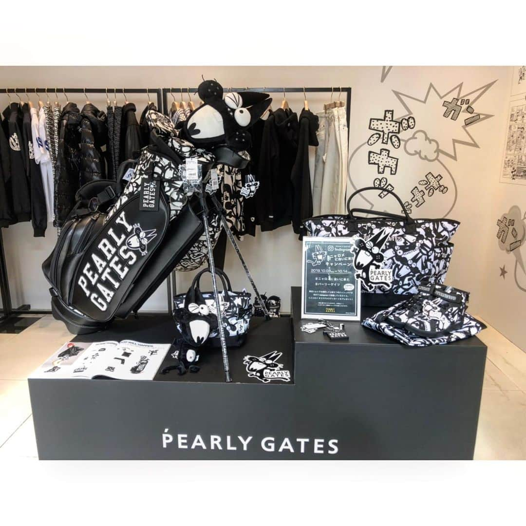 DJ mariennuさんのインスタグラム写真 - (DJ mariennuInstagram)「PEARLY GATES w i t h ニャロメ POPUP STORE @pearlygates_official  ニャロメ好きなの〜😍世代な人は是非CHECK!! 今月14日までやってるそうです😻 路面の大きなニャロメが目印〜っ  #ニャロメに会いに来た #パーリ―ゲイツ」10月10日 14時09分 - mariennu1202