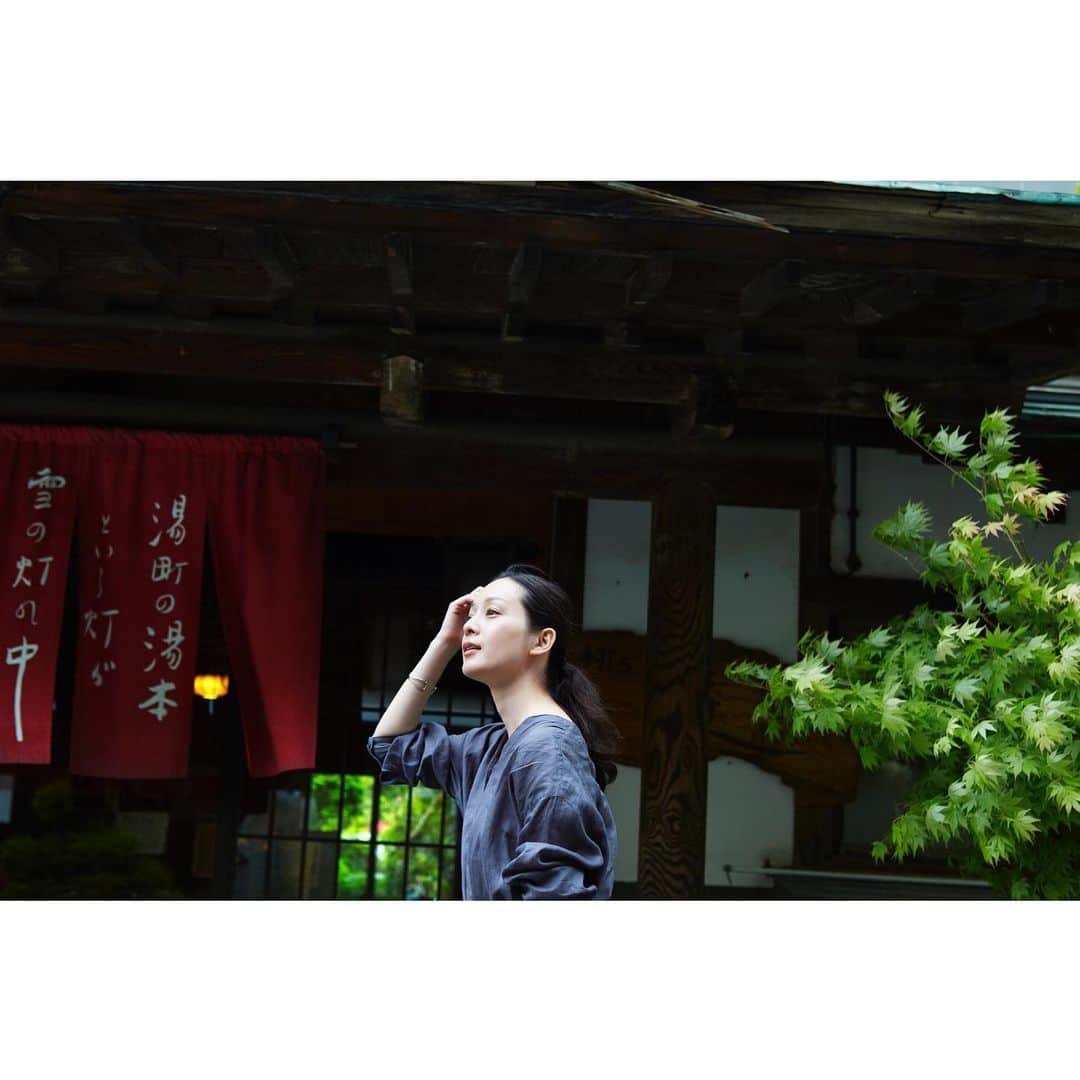 竹中友紀子のインスタグラム：「#作品撮影 2019年晩春 とある温泉街にて #photo ... #吉澤健太 さん #model ... #竹中友紀子」