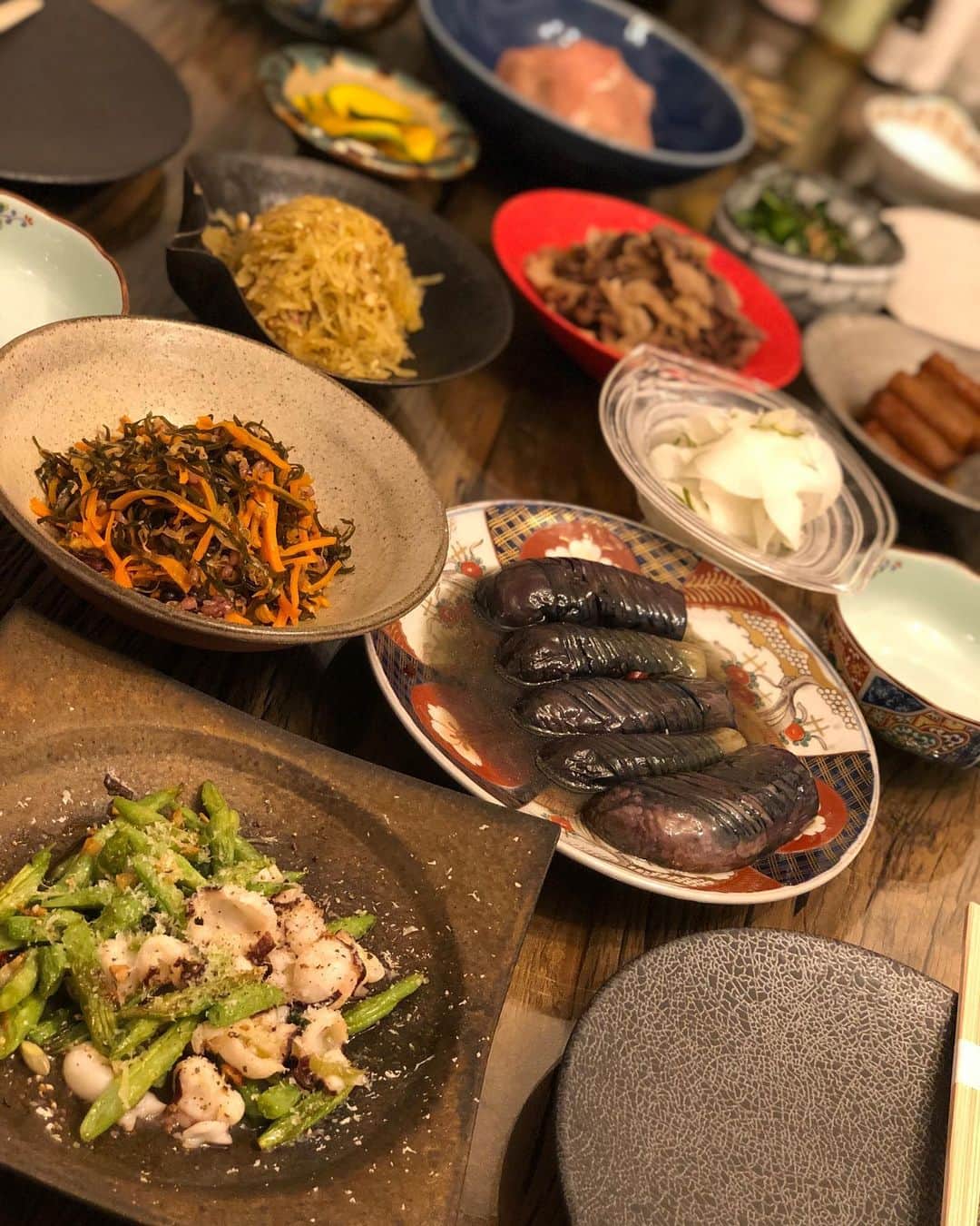 迫田愛子さんのインスタグラム写真 - (迫田愛子Instagram)「お料理上手な @saya_tajima ちゃんのごはん😋✨ 写真の他にもたーくさん！！ ただ、ただ、最高❤️ またすぐ行きます😆🍷w  #homeparty」10月10日 16時16分 - aiko_esnail