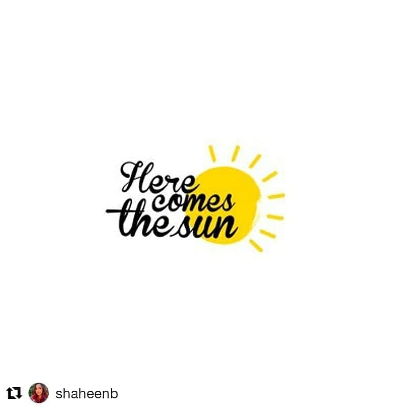 アリア・バットさんのインスタグラム写真 - (アリア・バットInstagram)「#Repost @shaheenb ・・・ One year ago today - on World Mental Health Day I launched my book.  Today - I’m launching another baby.  Welcome to Here Comes the Sun. Here Comes the Sun is a labour of love and has been in the works for so so long that I can’t believe it’s finally here. ☀️☀️☀️ Here Comes the Sun was borne from a simple idea. The idea that we are not alone. None of us are alone in our struggles and journeys with mental health- we all have the same fears and we all hope for the same things.  Here Comes the Sun is a friendly voice reminding you that you aren’t alone, it’s an effort to raise awareness about mental health, to start a conversation, and to help end the taboo and the stigma surrounding it. ☀️☀️☀️ Let’s journey together @herecomesthesunofficial」10月10日 17時33分 - aliaabhatt