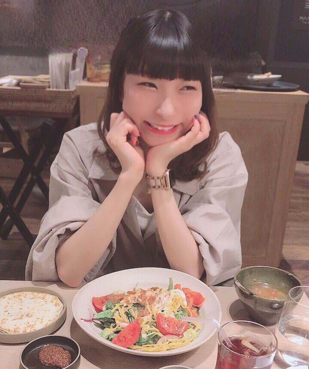 ピンキー！☆藤咲彩音さんのインスタグラム写真 - (ピンキー！☆藤咲彩音Instagram)「ランチ女子大会😽」10月10日 21時47分 - pinky_ayane