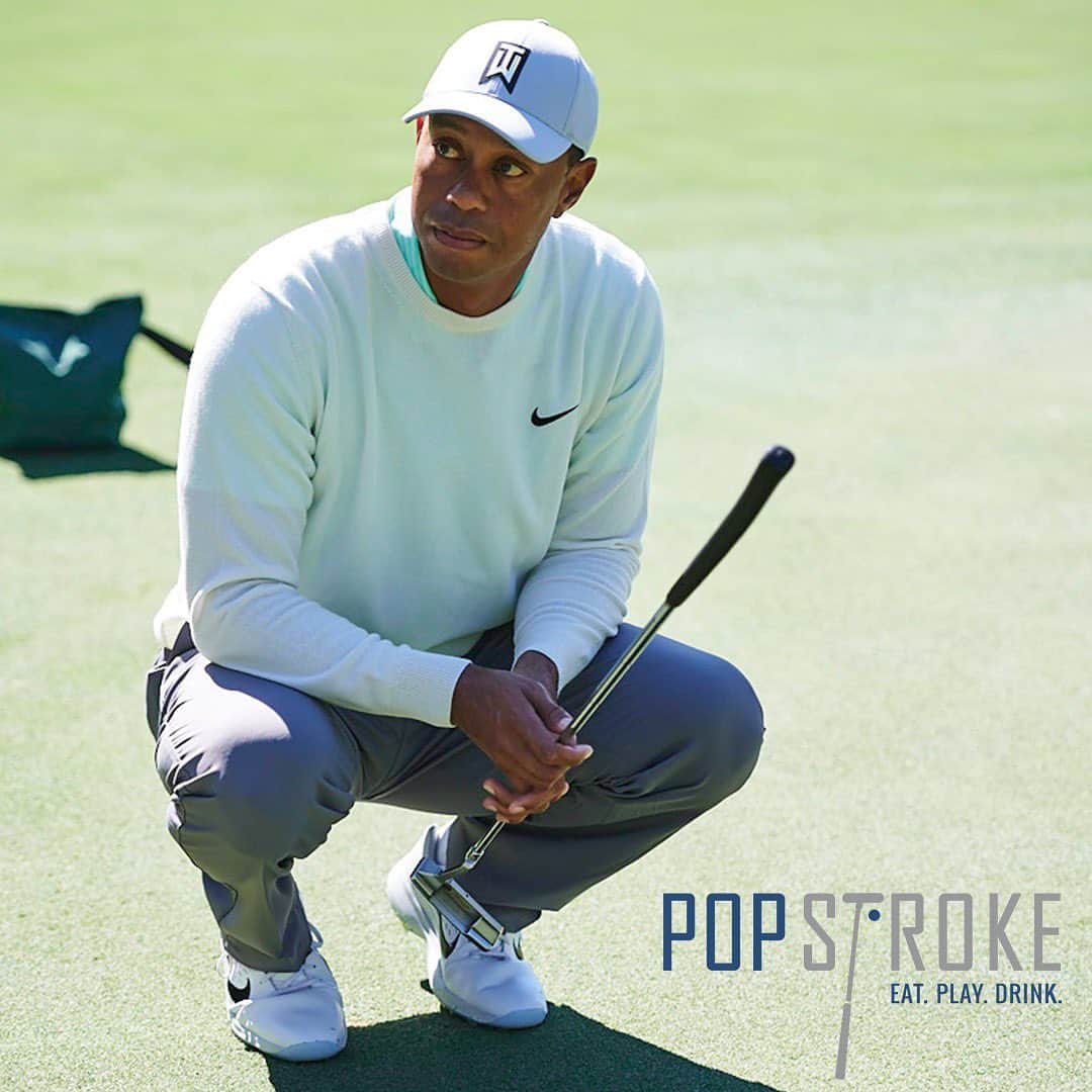 のインスタグラム：「Some of my happiest memories are spending time with my pops on the golf course having putting contests. I’m looking forward to others enjoying time with their kids @popstroke. Link in bio for more information.」