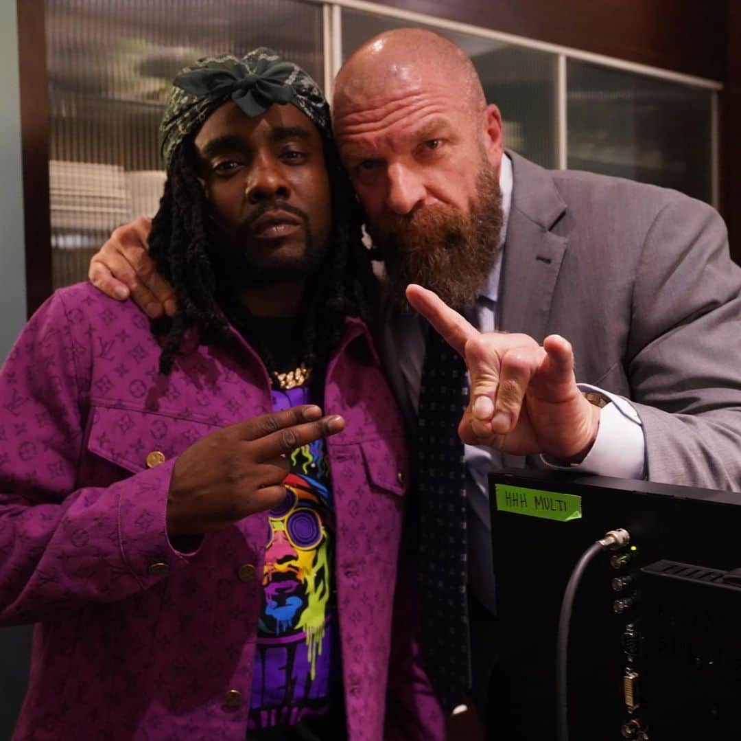 トリプルHさんのインスタグラム写真 - (トリプルHInstagram)「A huge thank you to @Wale for performing @WWENXT last week and congratulations on the release of his new album #WowThatsCrazy available TONIGHT at midnight. #WeAreNXT  https://www.walemusic.com/wowthatscrazy」10月11日 0時51分 - tripleh