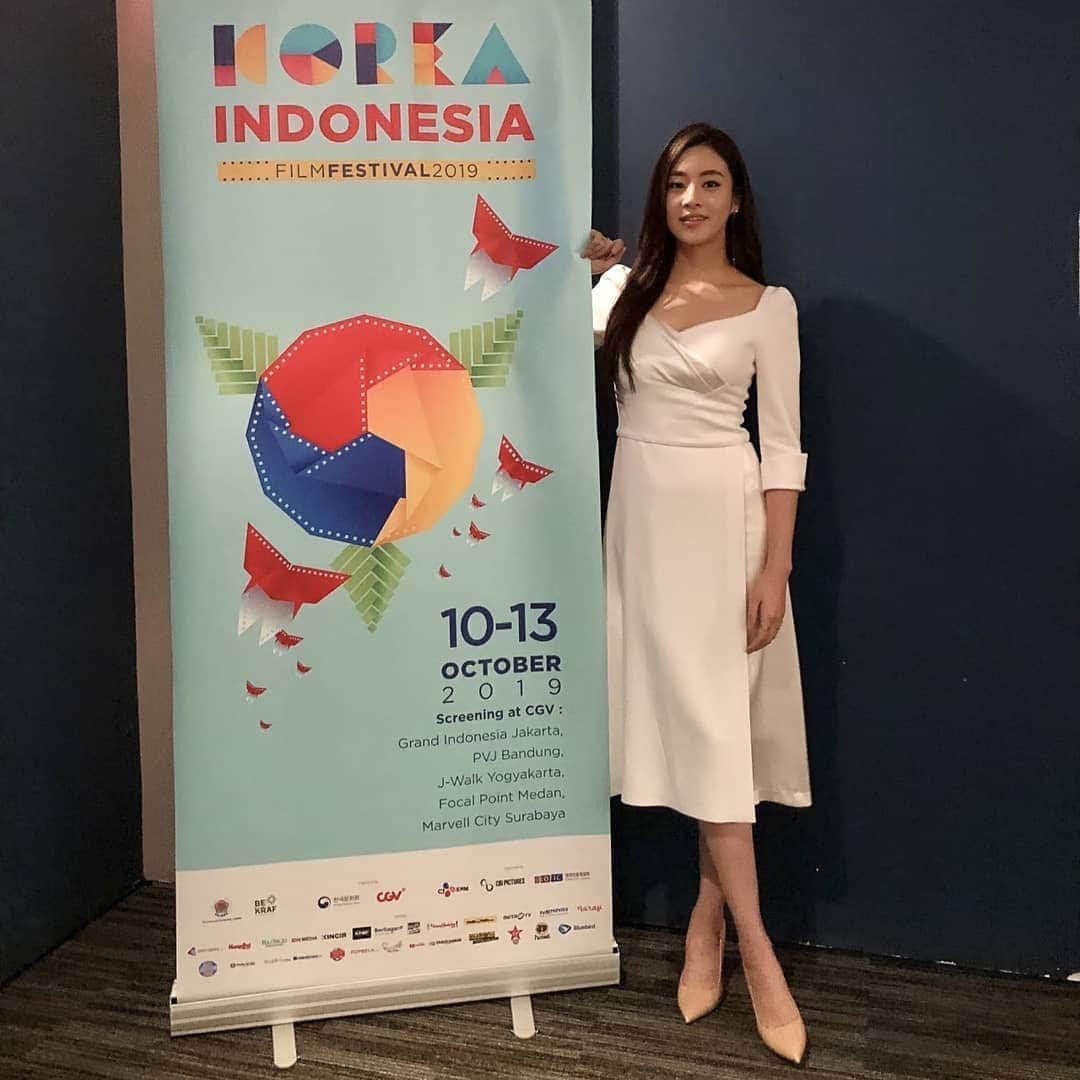カン・ソラのインスタグラム：「#kiff2019 #koreaindonesiafilmfestival2019」