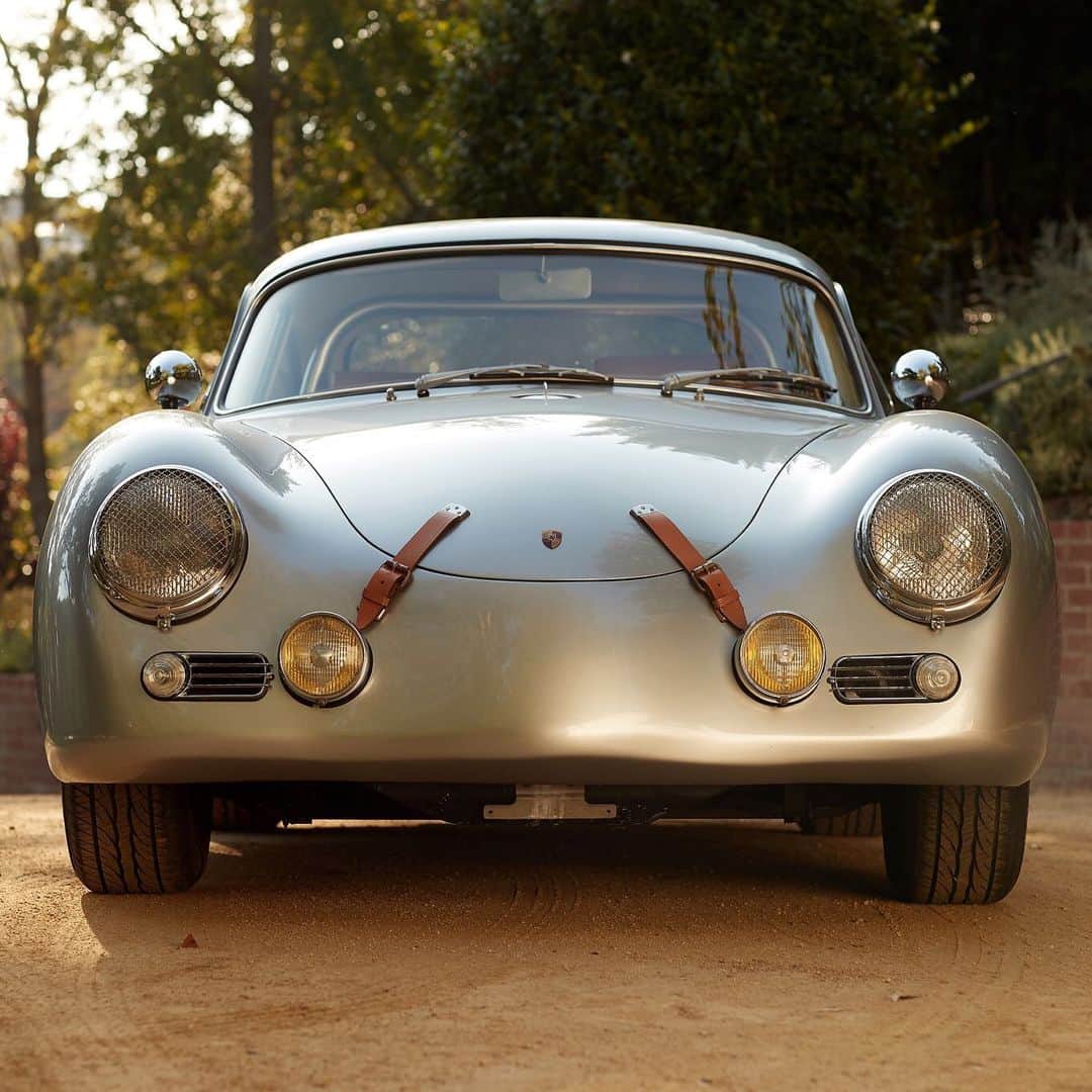 HYPEBEASTさんのインスタグラム写真 - (HYPEBEASTInstagram)「#hypeAF: A rare Emory Motorsports 1959 @porsche 356A Outlaw Sunroof Coupe is up for auction at Bring A Trailer. Sporting a unique "GT Silver" paint, this 356A embraces a 2.4L Outlaw flat-four producing 205BHP. Completing the vintage look is a brown leather interior contrasted by racing aesthetics such as Dunlop SP Sport 500 tires and GT-style mesh headlight guards. Its current listing holds a rising bid of $282,356.⁠⠀ Photo: Bring A Trailer」10月11日 1時46分 - hypebeast