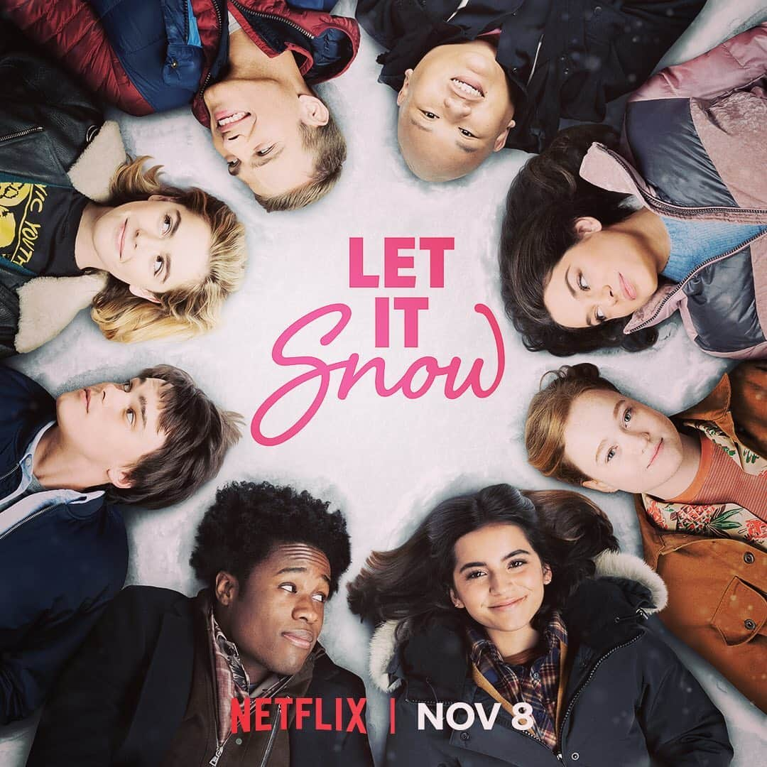 オデイア・ラッシュのインスタグラム：「We cozy 🤗🤗... Let It Snow out on @netflix Nov 8th <3」