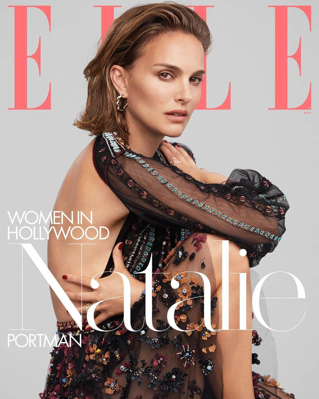 ナタリー・ポートマンさんのインスタグラム写真 - (ナタリー・ポートマンInstagram)「Honored to be featured in @elleusa’s Women in Hollywood issue, alongside so many talented women.」10月11日 3時08分 - natalieportman