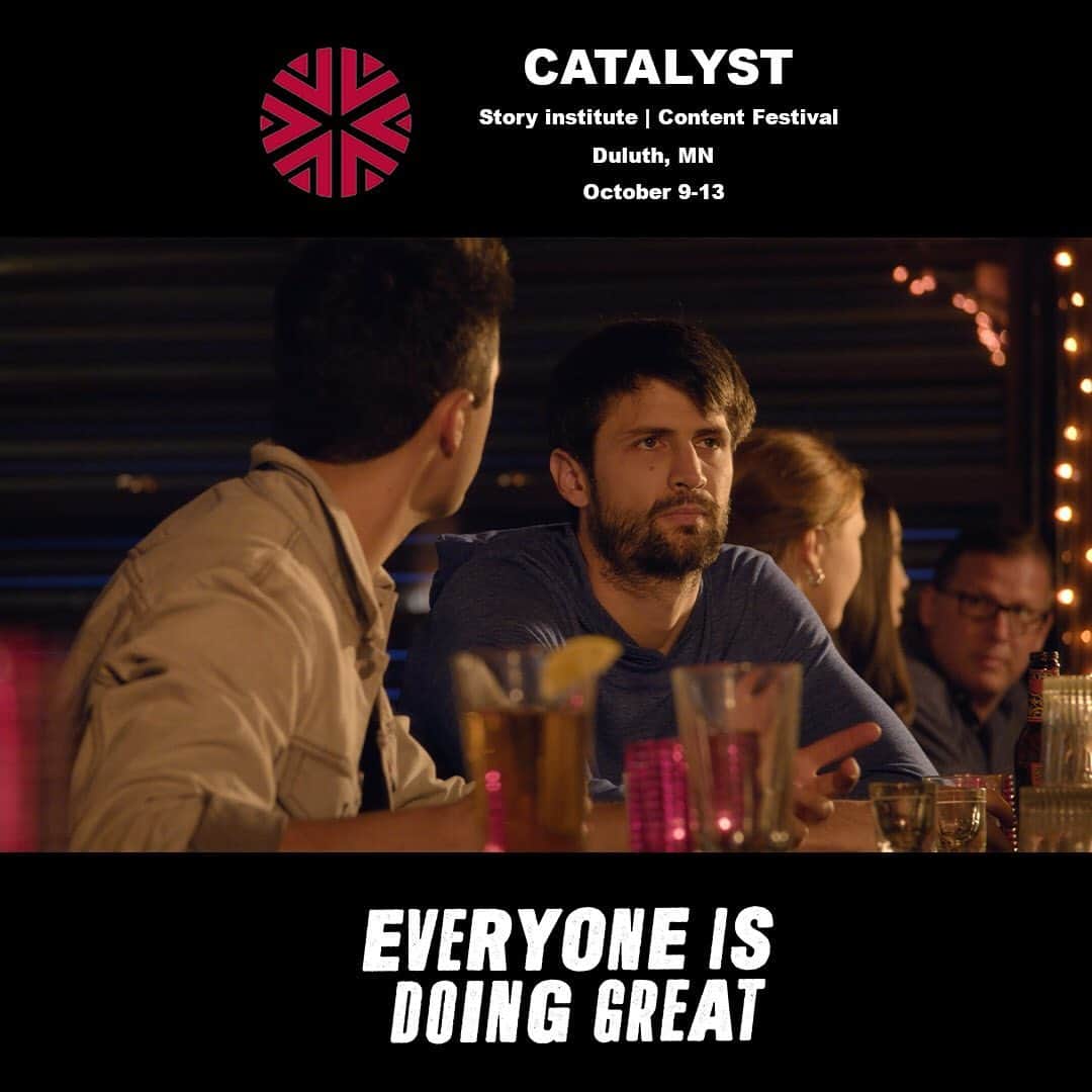 ジェームズ・ラファティのインスタグラム：「NEW SCREENING: Vey proud that @alexandrapark1 will be representing @everyoneisdoinggreat at the @catalyst_content festival THIS SATURDAY. For anyone in the area that’s been waiting to see episode 2, this is your chance to take it in, with a Q&A to follow. So excited to offer another opportunity for you #EDGHeroes to see what you’ve created. Check the link in bio for tickets......」