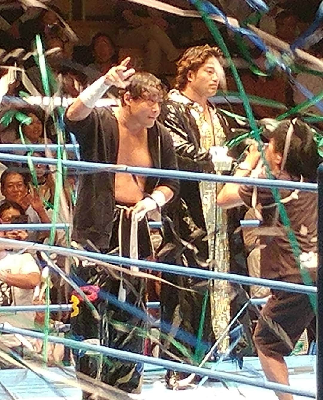 TAJIRIのインスタグラム：「before after. #tajiri #kai #ajpw #prowrestling」