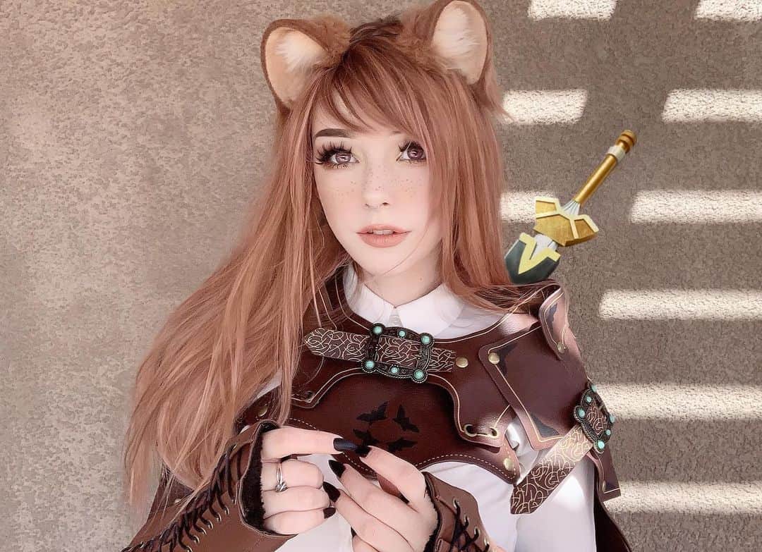 Nicole Eevee Davisさんのインスタグラム写真 - (Nicole Eevee DavisInstagram)「Playing around with more with my Raphtalia inspired character that I’ve been working on for larping ⚔️🍃 I wore this to Anime Expo earlier this year but it felt rushed and I never took time to take actual photos of the look ✨ I should also note that my actual larp character is a little different than pictured here, I edited the hair, eyes, and added the sword to resemble Raphtalia more for fun today! ^ - ^」10月11日 7時07分 - eeveedavis