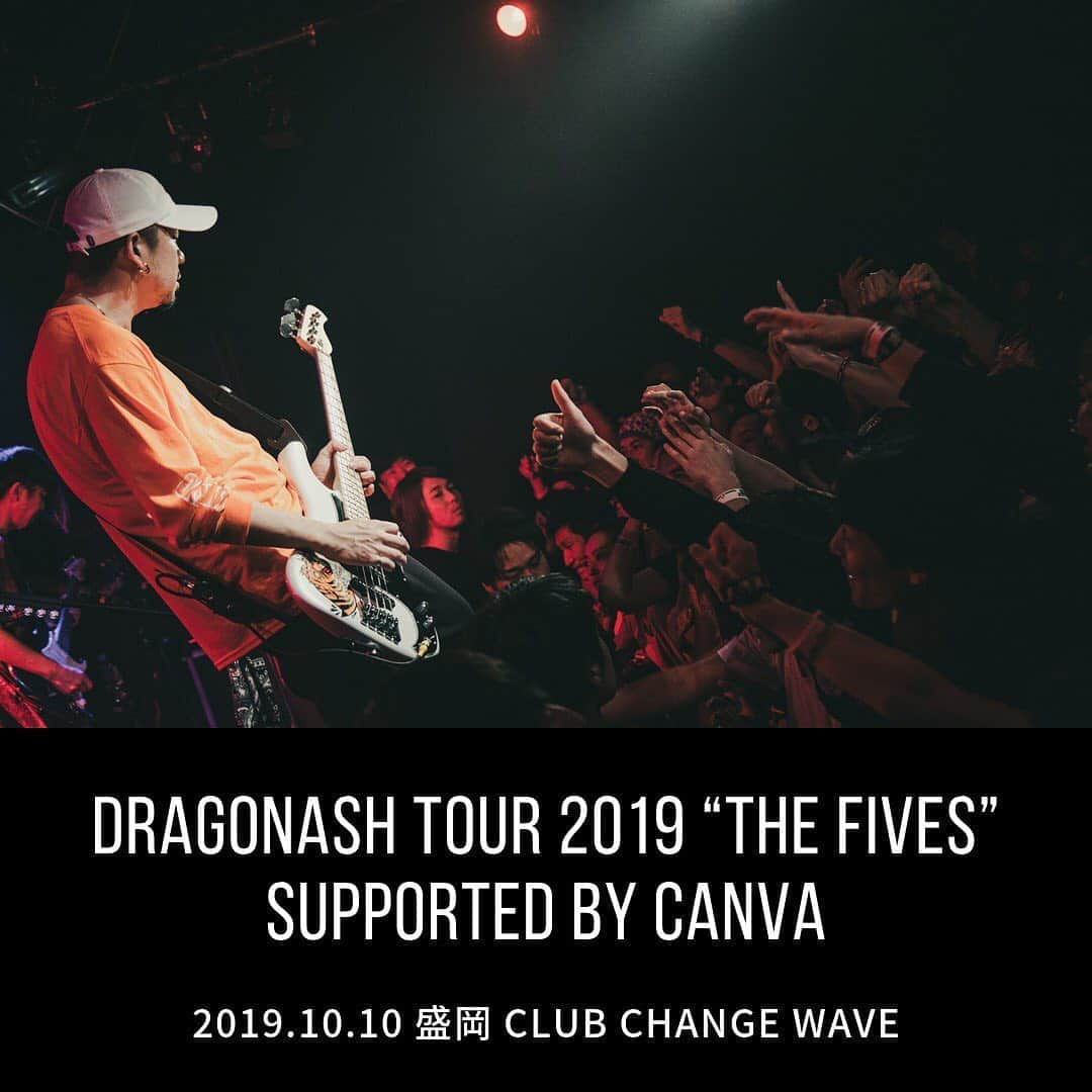 Dragon Ashさんのインスタグラム写真 - (Dragon AshInstagram)「盛岡CLUB CHANGE WAVE photo by @nekoze_photo」10月11日 9時13分 - dragonash_official