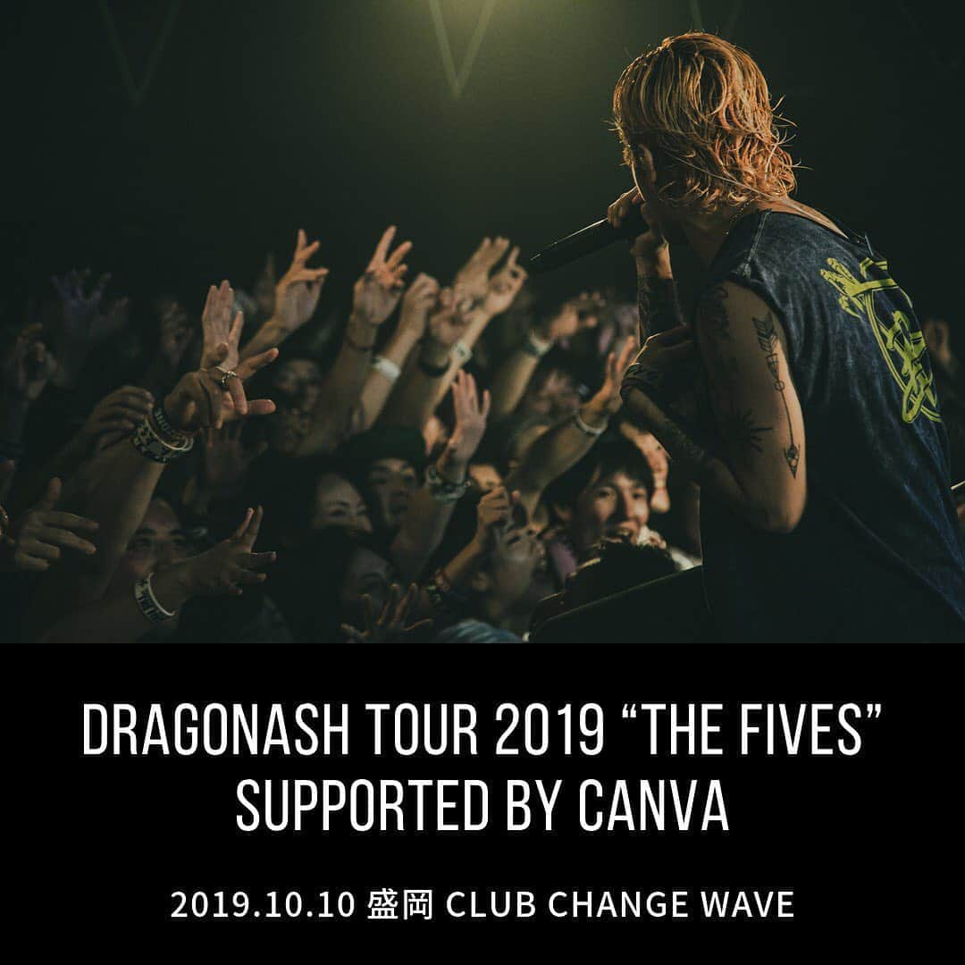 Dragon Ashさんのインスタグラム写真 - (Dragon AshInstagram)「盛岡CLUB CHANGE WAVE photo by @nekoze_photo」10月11日 9時13分 - dragonash_official