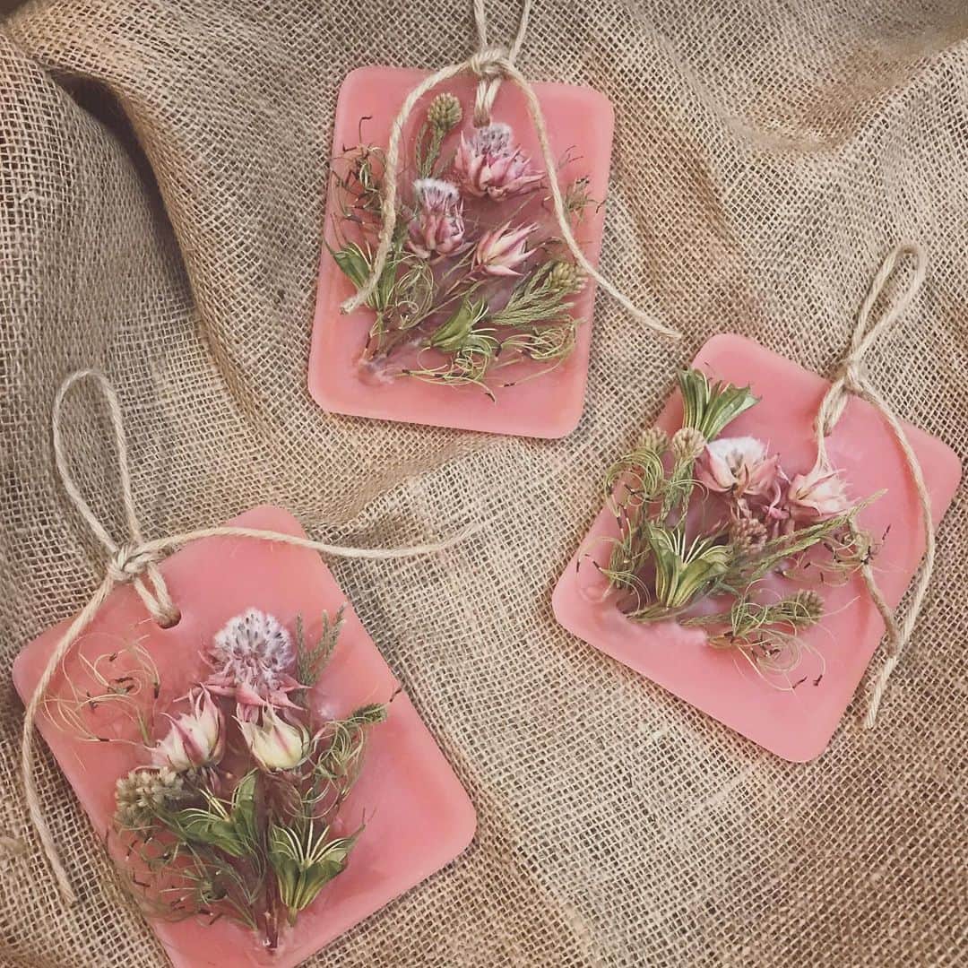 畑野ひろ子のインスタグラム：「先日開催しておりましたAPOLIS FLOWER MARKETでも販売させていただきましたセルリアのサシェ二色展開をウェブサイトでも購入できるようになりました。  @willgarden_officialのホームから" gift "ページへ。 または" ストアーズ WILLGARDEN "で検索をお願いします！  #willgarden #畑野ひろ子 @apolis  @apolisjapan」
